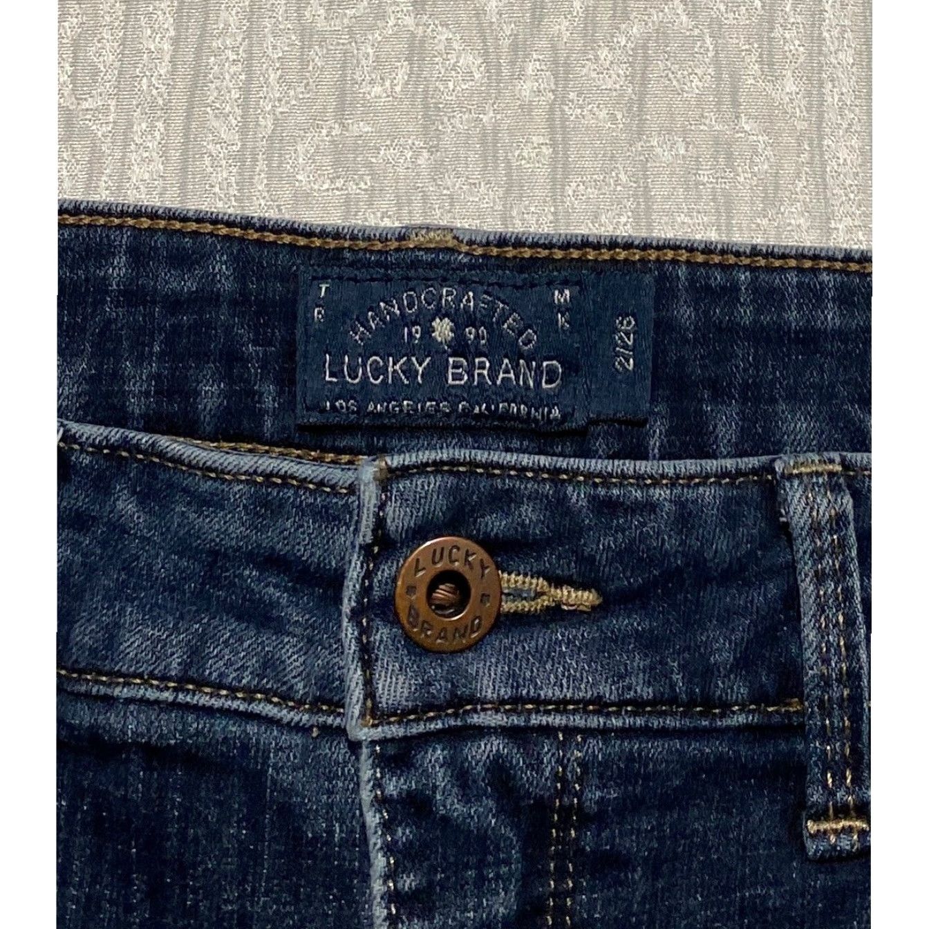 Lucky Brand Lucky Brand Jeans Hayden Skinny Jeans Women Size 2 26in Blue Denim Slim Fit Stretch Pockets Modern Style Size 26" / US 2 / IT 38 - 3 Thumbnail
