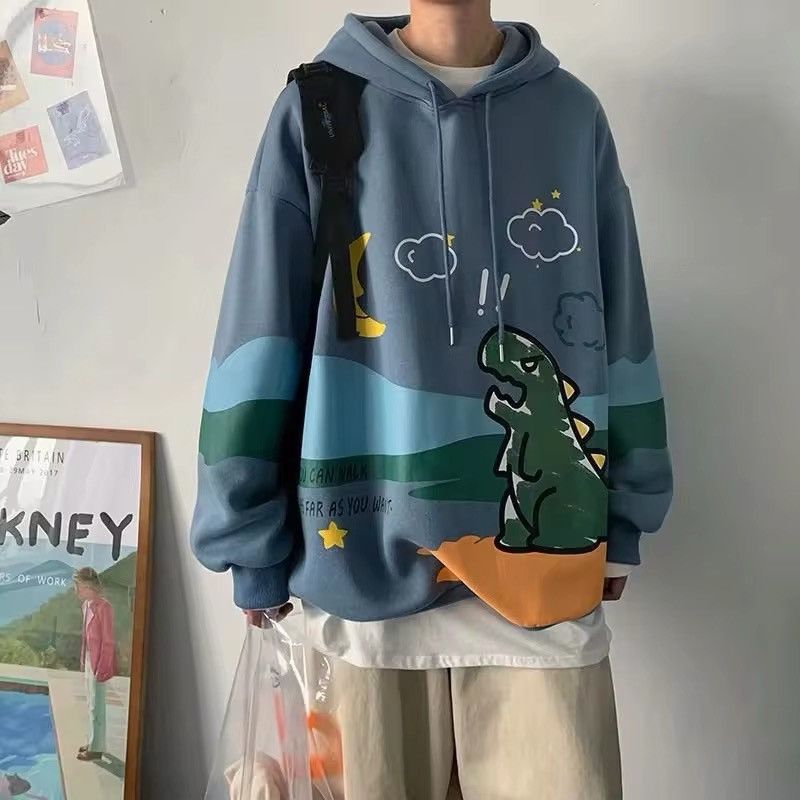 Japanese Brand Cartoon Full Print Sweater Hoodies Jumper Sweatshirt Size US L / EU 52-54 / 3 - 1 Thumbnail