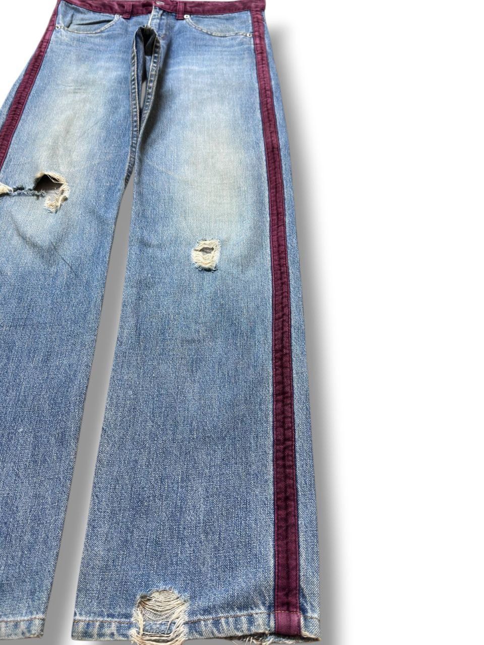Undercover Vintage Undercover For Rebels Red Essence Faded Denim Size US 30 / EU 46 - 4 Thumbnail