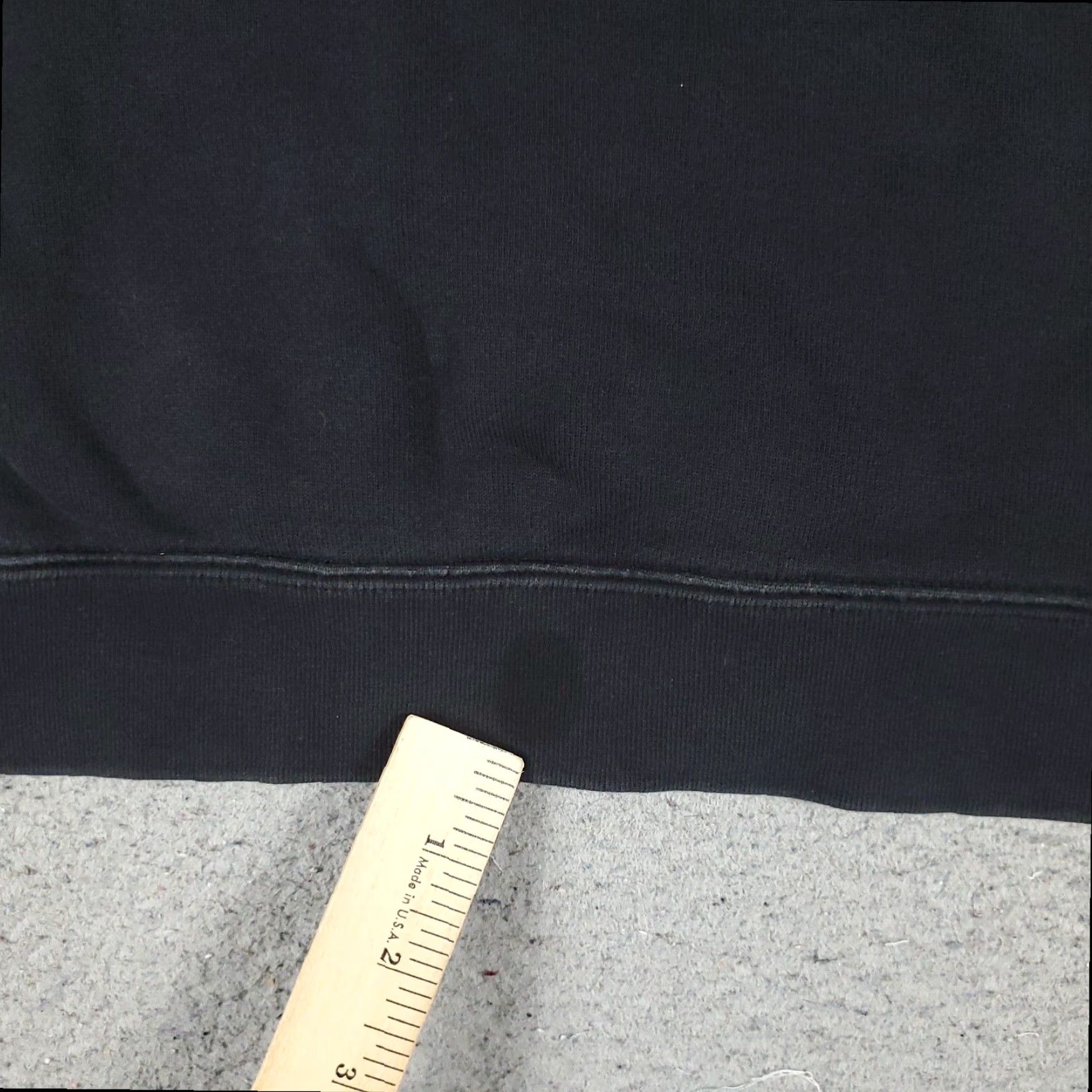 Adidas Womens Adidas Small Black Crop Top Pullover Hoodie Sweatshirt Size S / US 4 / IT 40 - 5 Thumbnail