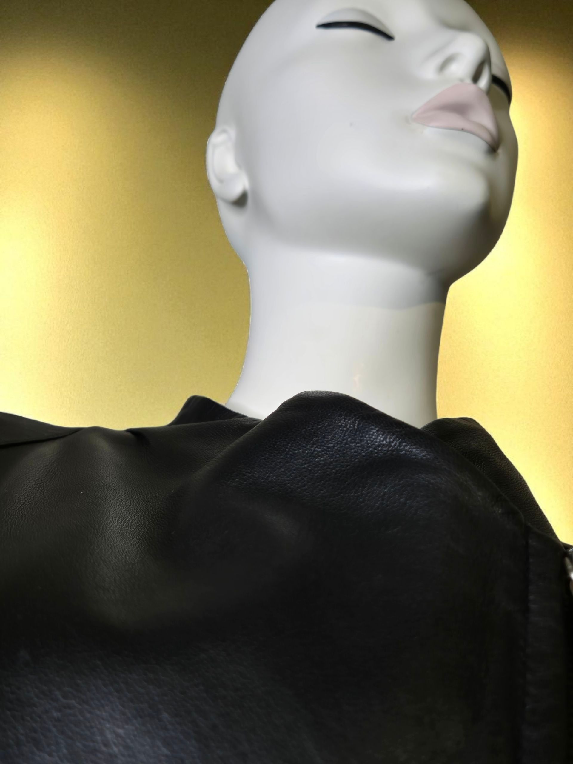 Other Archival VSP by Vespucci – Black Lambskin Moto Jacket Size S / US 4 / IT 40 - 5 Thumbnail