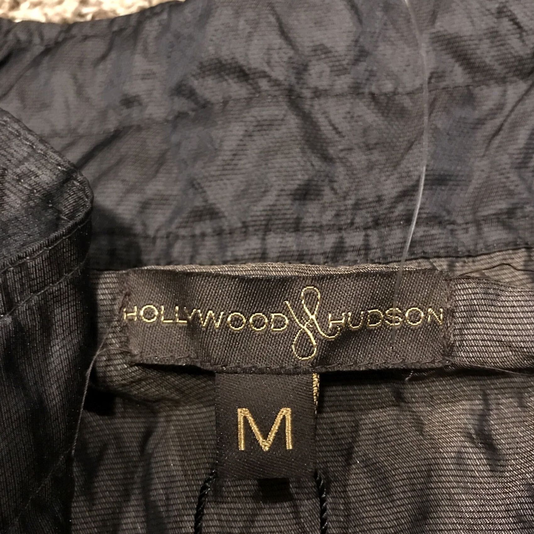 Hudson Hollywood Hudson Womens M Nylon Blend Full Zip Jacket NWT a13 - Multicolor Softshell Casual Coat Size M / US 6-8 / IT 42-44 - 3 Thumbnail