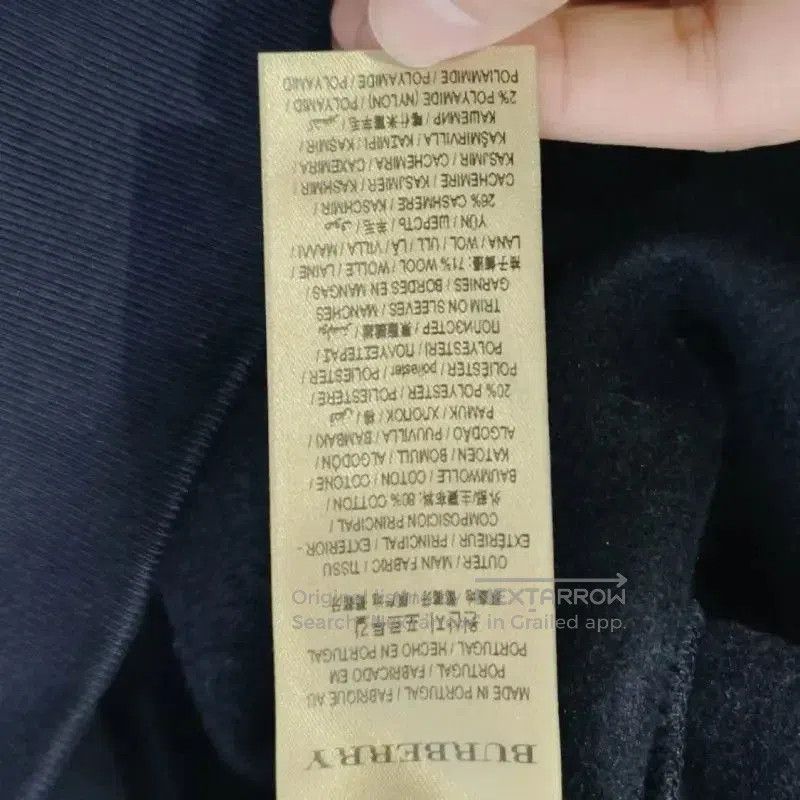 Burberry Burberry Women's Navy Cotton Sweatshirt. Size S / US 4 / IT 40 - 4 Thumbnail