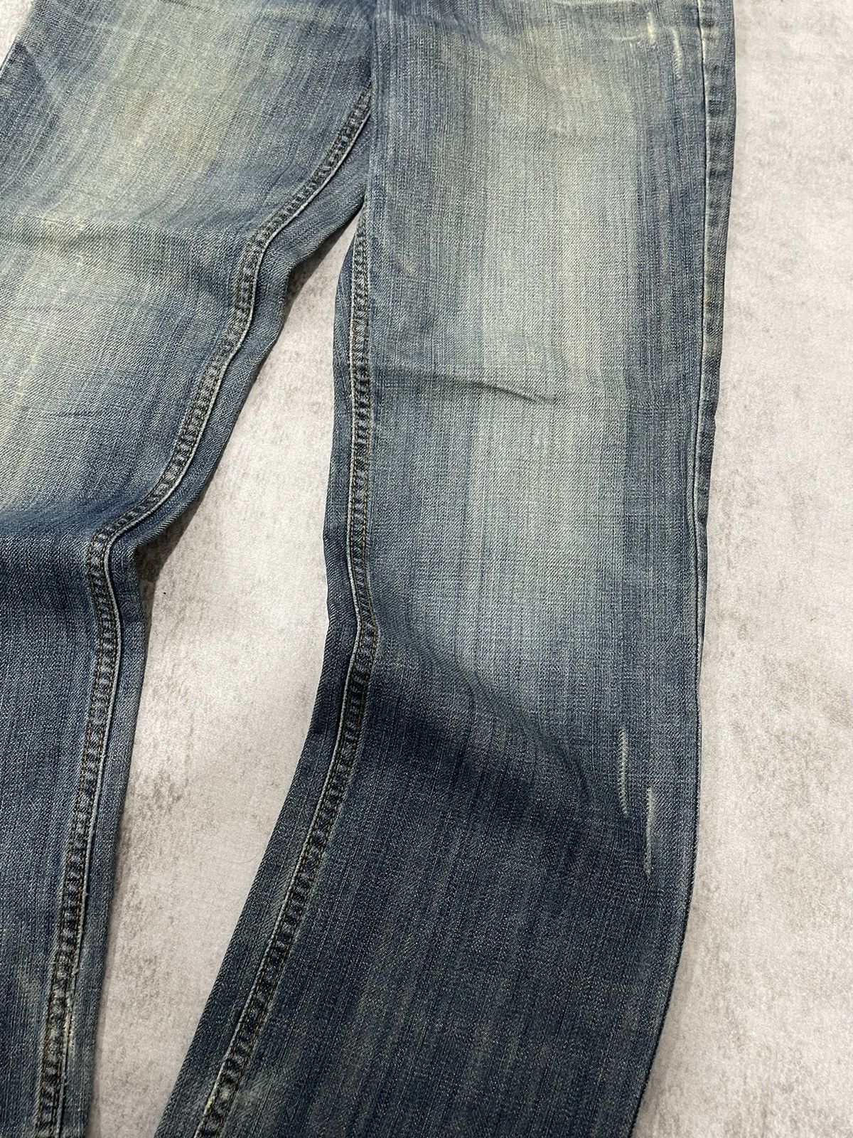 Hysteric Glamour × If Six Was Nine × Le Grande Bleu (L.G.B.) 2000s BSJ japan Destroy wash denim y2k style Size US 27 - 4 Thumbnail
