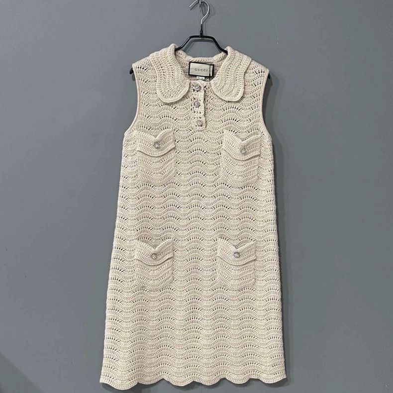 Gucci Gucci Wool knitted dress Size S / US 4 / IT 40 - 1 Thumbnail