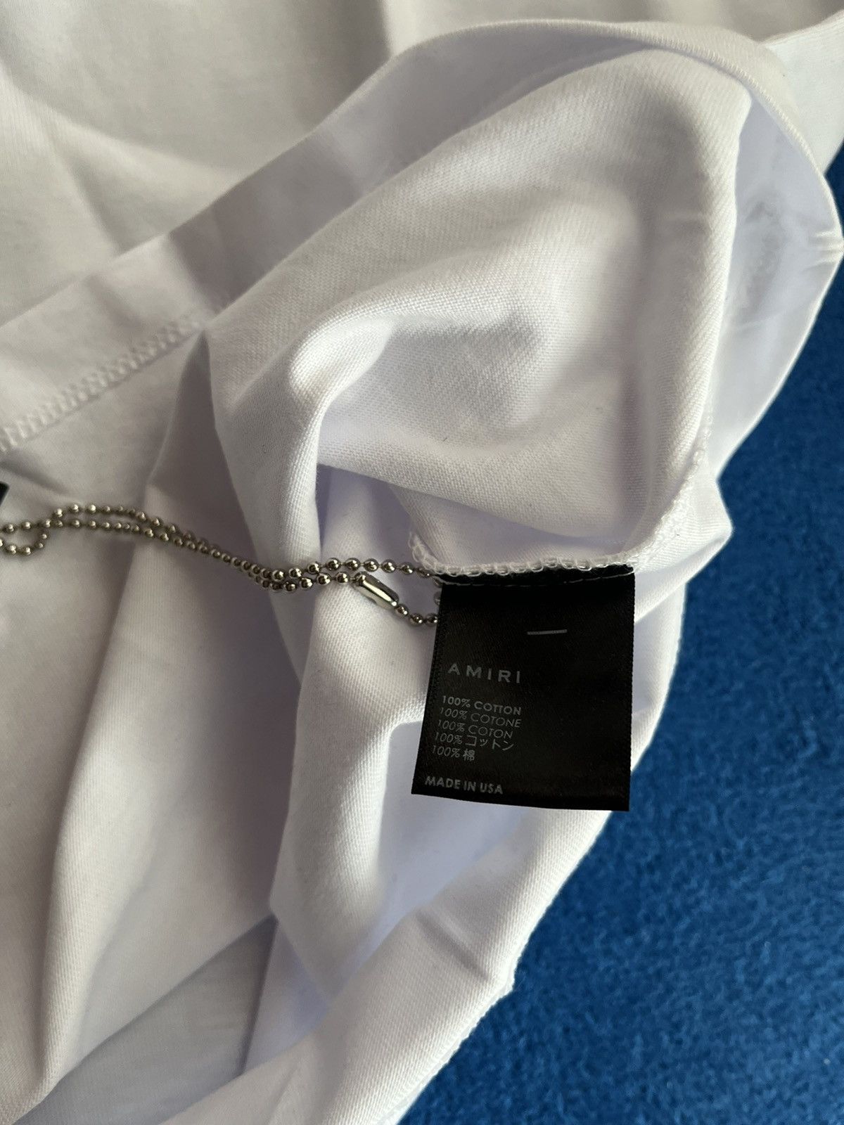 Amiri Amiri tshirt logo Size US XL / EU 56 / 4 - 6 Thumbnail
