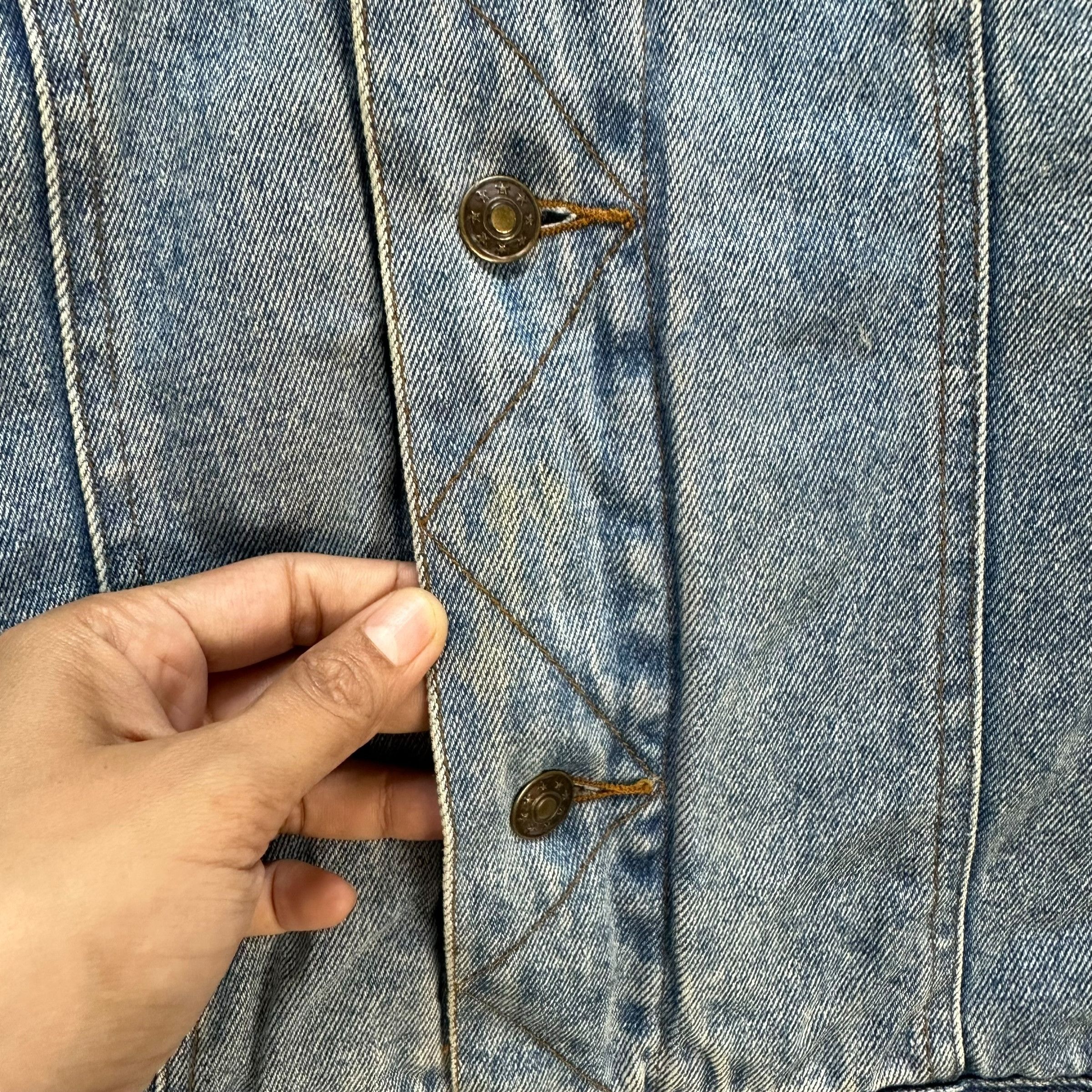 Vintage Vintage TURNING POINT Sherpa Denim Jacket #A60-1386 Size US M / EU 48-50 / 2 - 4 Thumbnail
