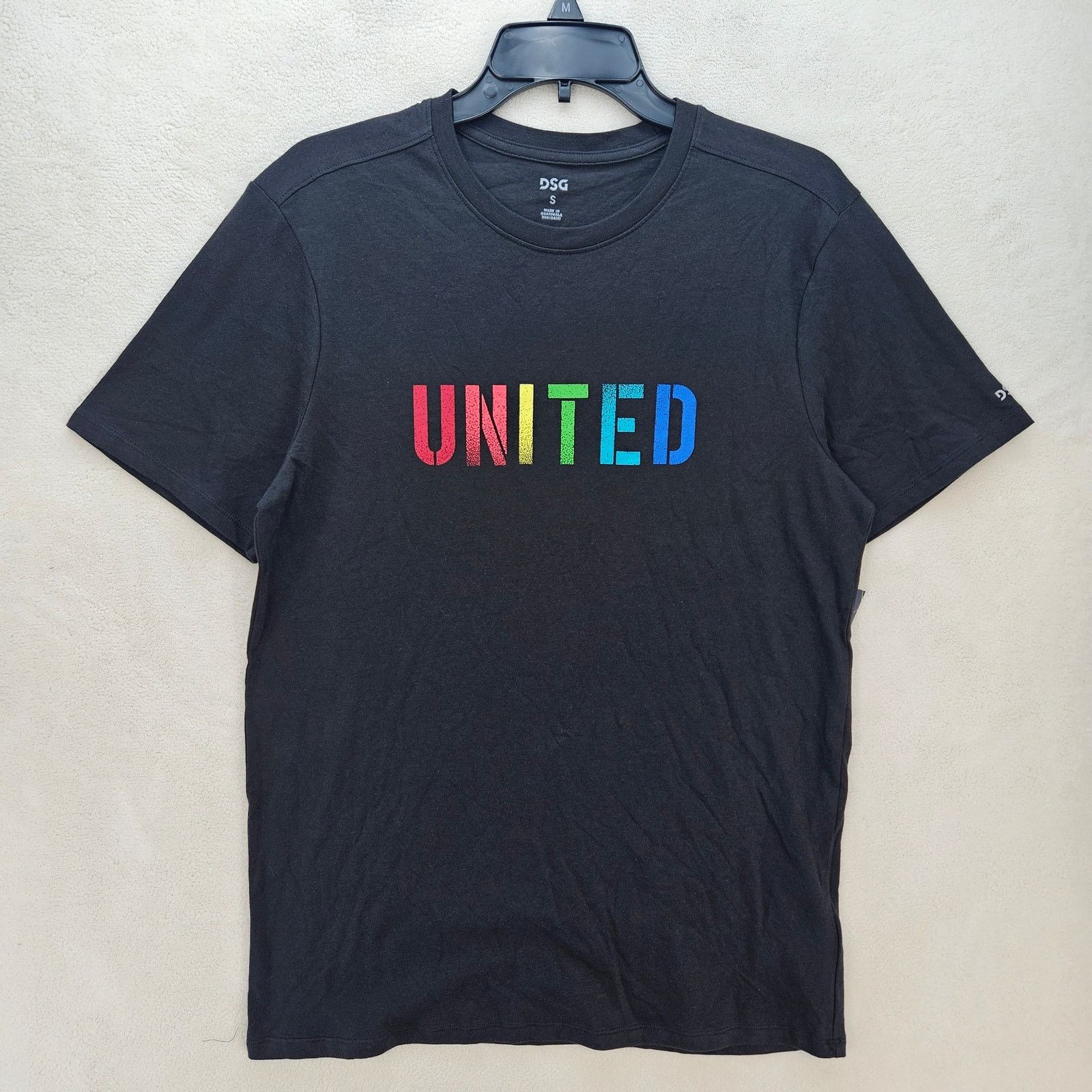 Other DSG MEN'S SMALL PURE BLACK SHORT SLEEVE TEE NWT PRIDE UNITED Size US S / EU 44-46 / 1 - 1 Thumbnail