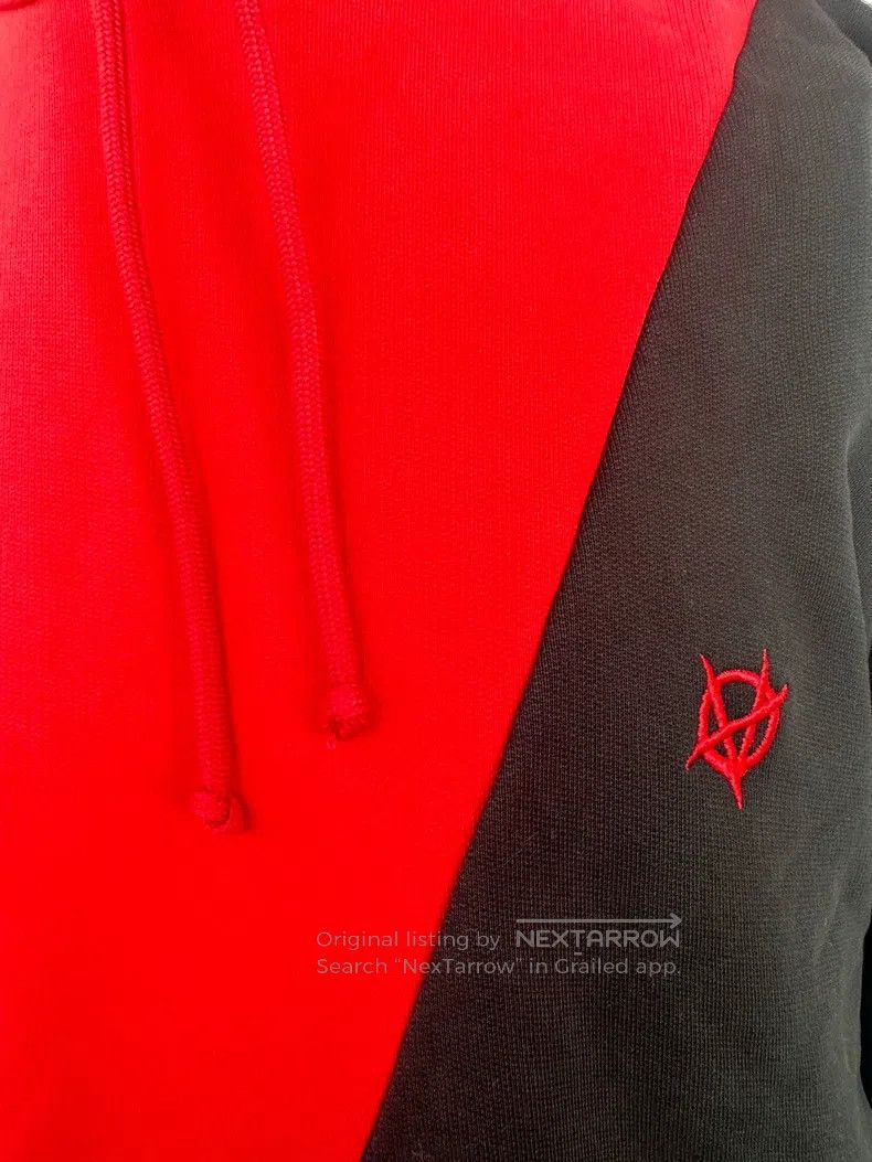 Vetements Vetements Black and Red Thick Mask Hoodie Size US M / EU 48-50 / 2 - 5 Thumbnail
