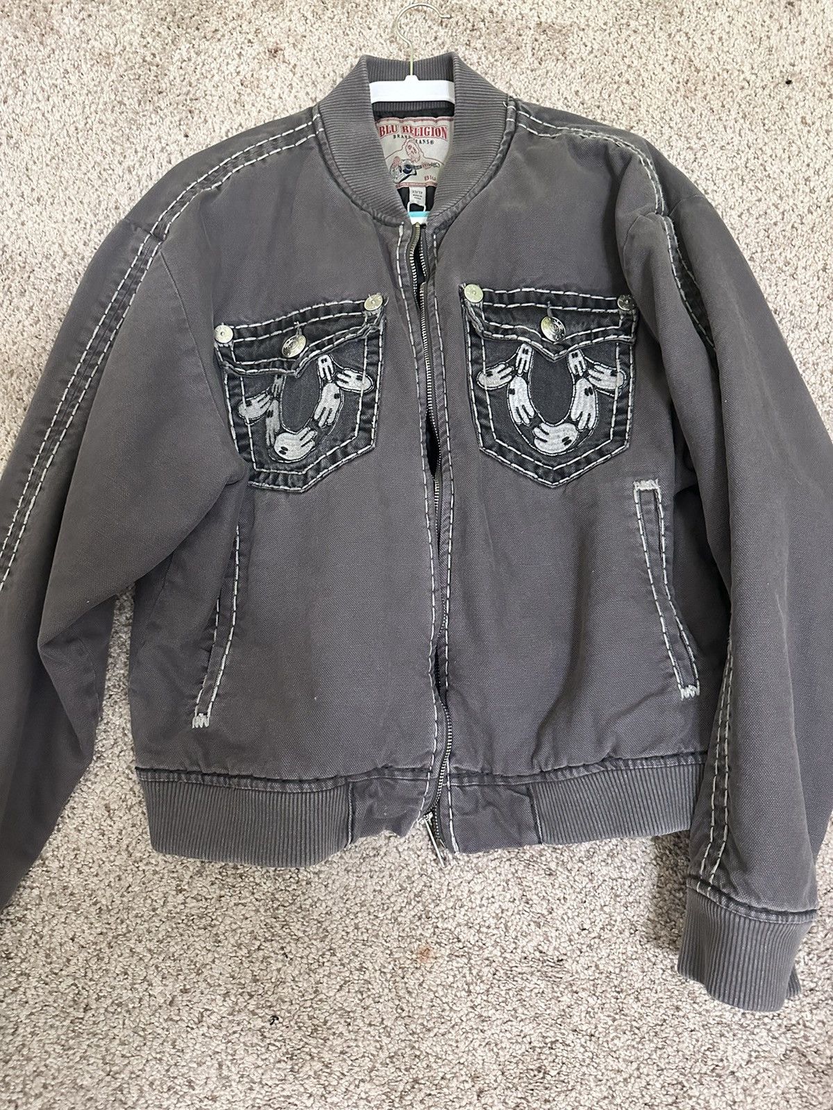 True Religion Blu religion bomber Size US XS / EU 42 / 0 - 1 Thumbnail