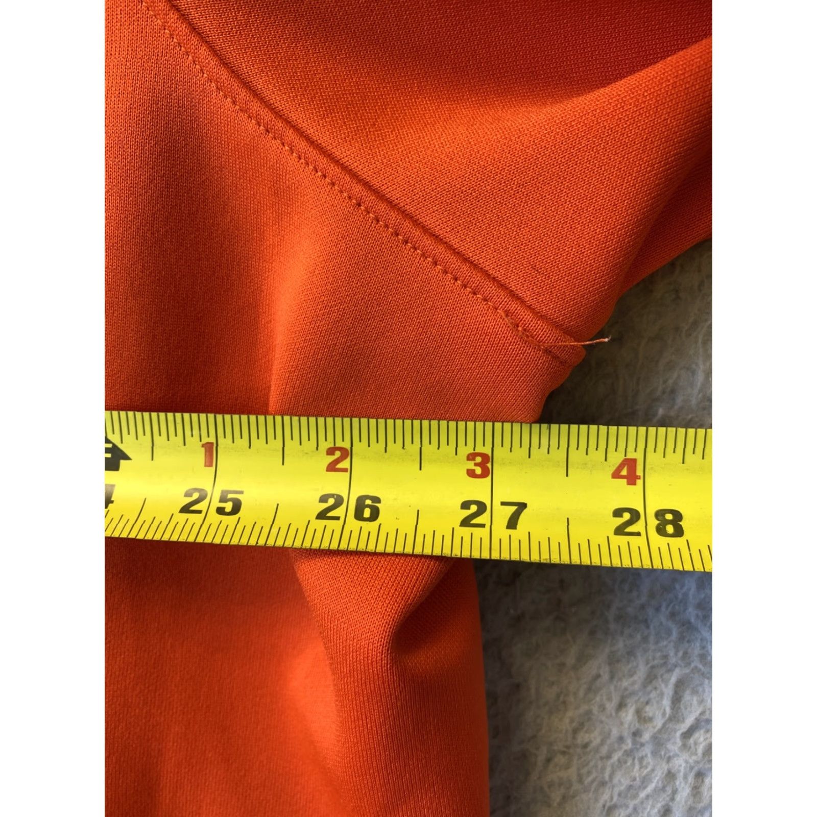 Nike Nike Men's 2XL Athletic Jacket Orange Polyester Stretch Pockets 95-33 Size US XXL / EU 58 / 5 - 6 Thumbnail
