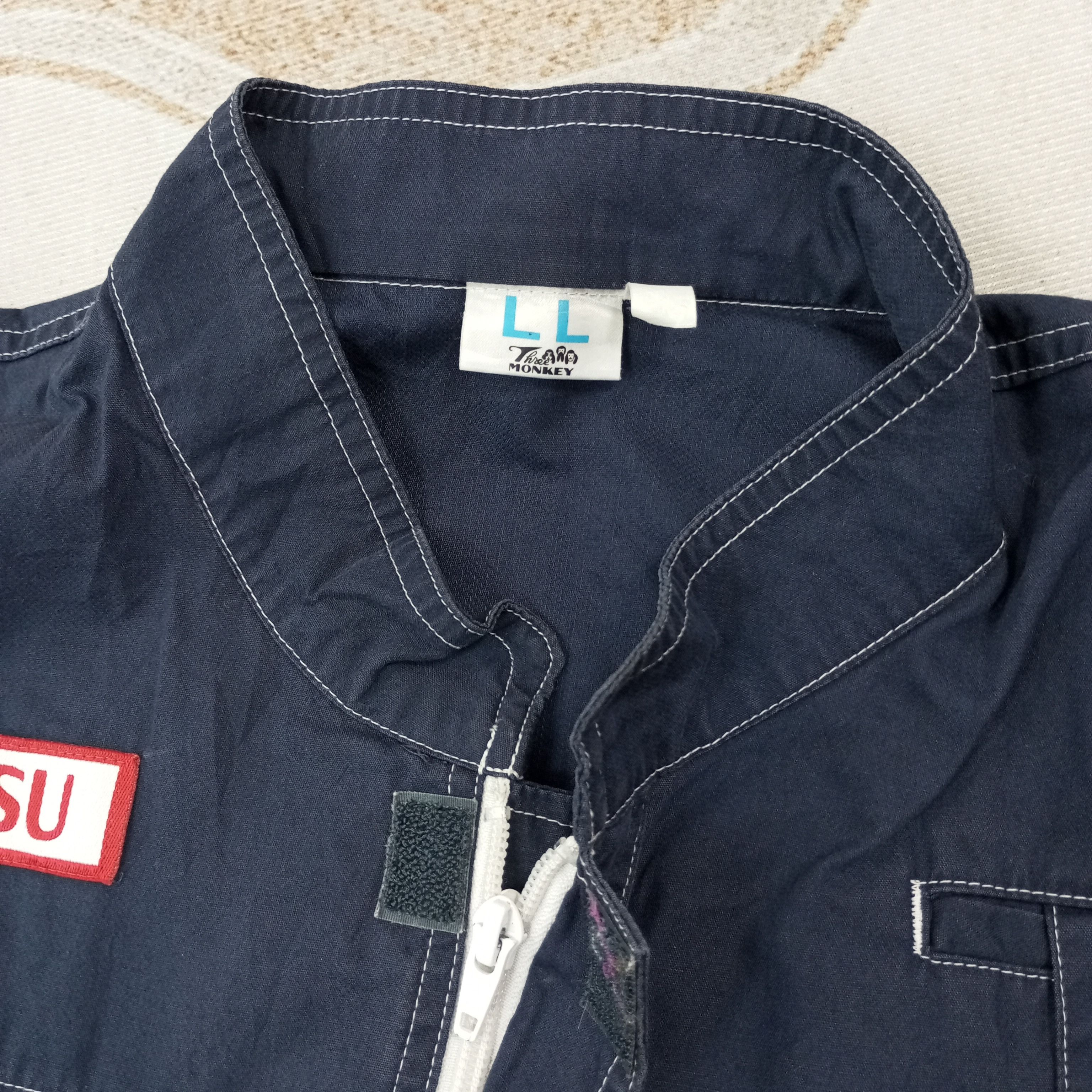 Japanese Brand Daihatsu Japanese Motorsports Racing Coverall Jacket Size US L / EU 52-54 / 3 - 9 Thumbnail