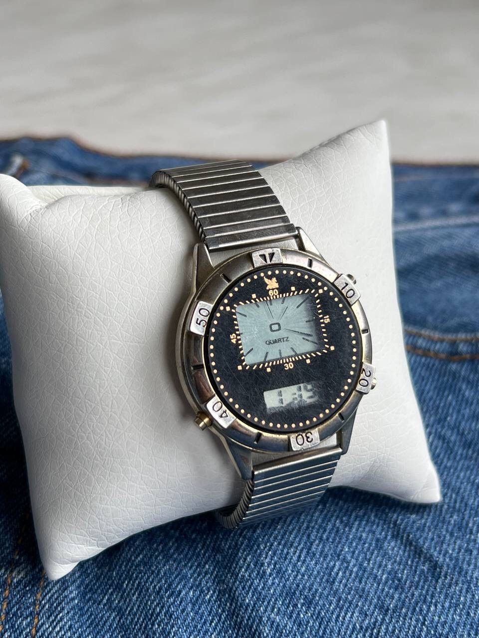 Japanese Brand × Vintage Vintage Double Digital Dial Japanese style futuristic Watch Size ONE SIZE - 4 Thumbnail