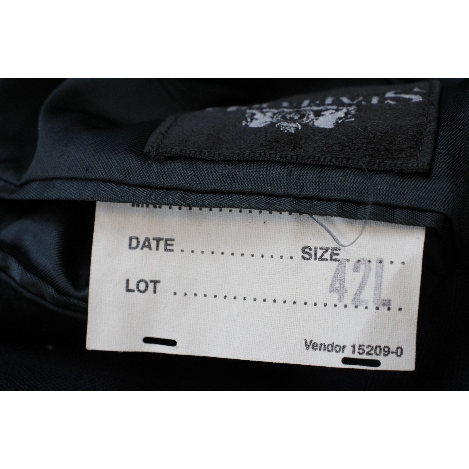 Stafford Stafford Blazer Men's Size 42L Navy Blue 2 Button Single Size 42L - 7 Thumbnail