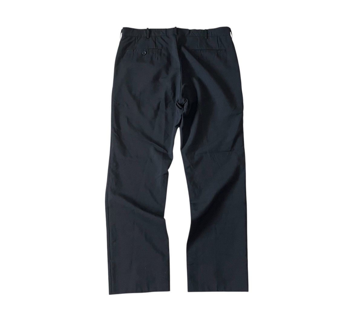 Comme des Garcons TAX FREE 🇺🇸 cdg homme black straight wool mohair trousers Size US 33 - 7 Thumbnail