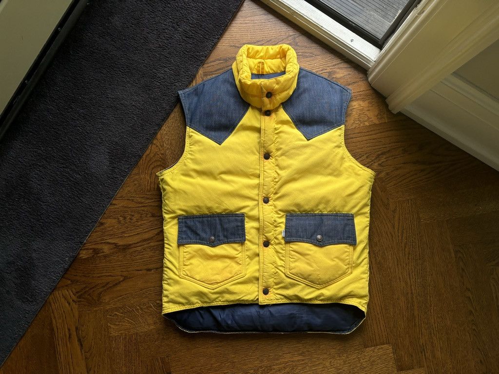 Levi's 1970s Levi's Ski Goose Down Vintage Puffer Denim Winter USA Size US M / EU 48-50 / 2 - 3 Thumbnail