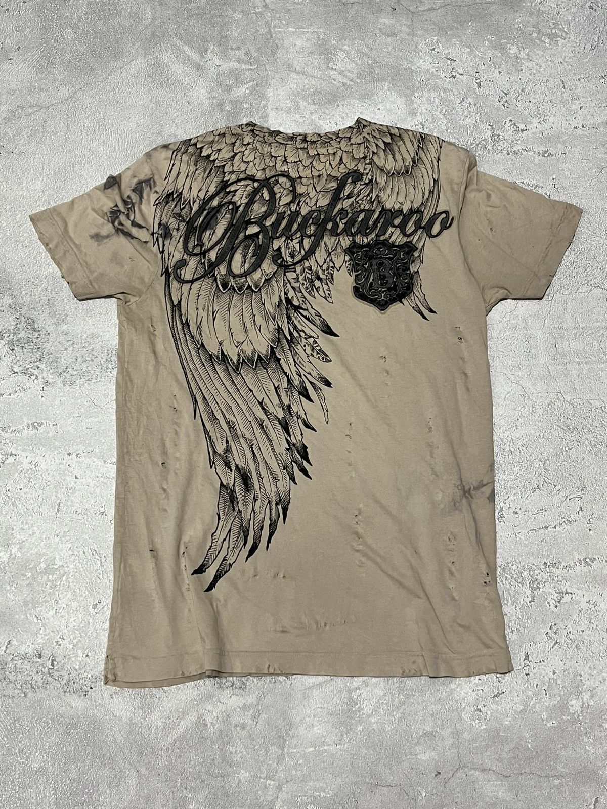 Japanese Brand Buckaroo Distressed Y2k Dragon Size US L / EU 52-54 / 3 - 7 Thumbnail