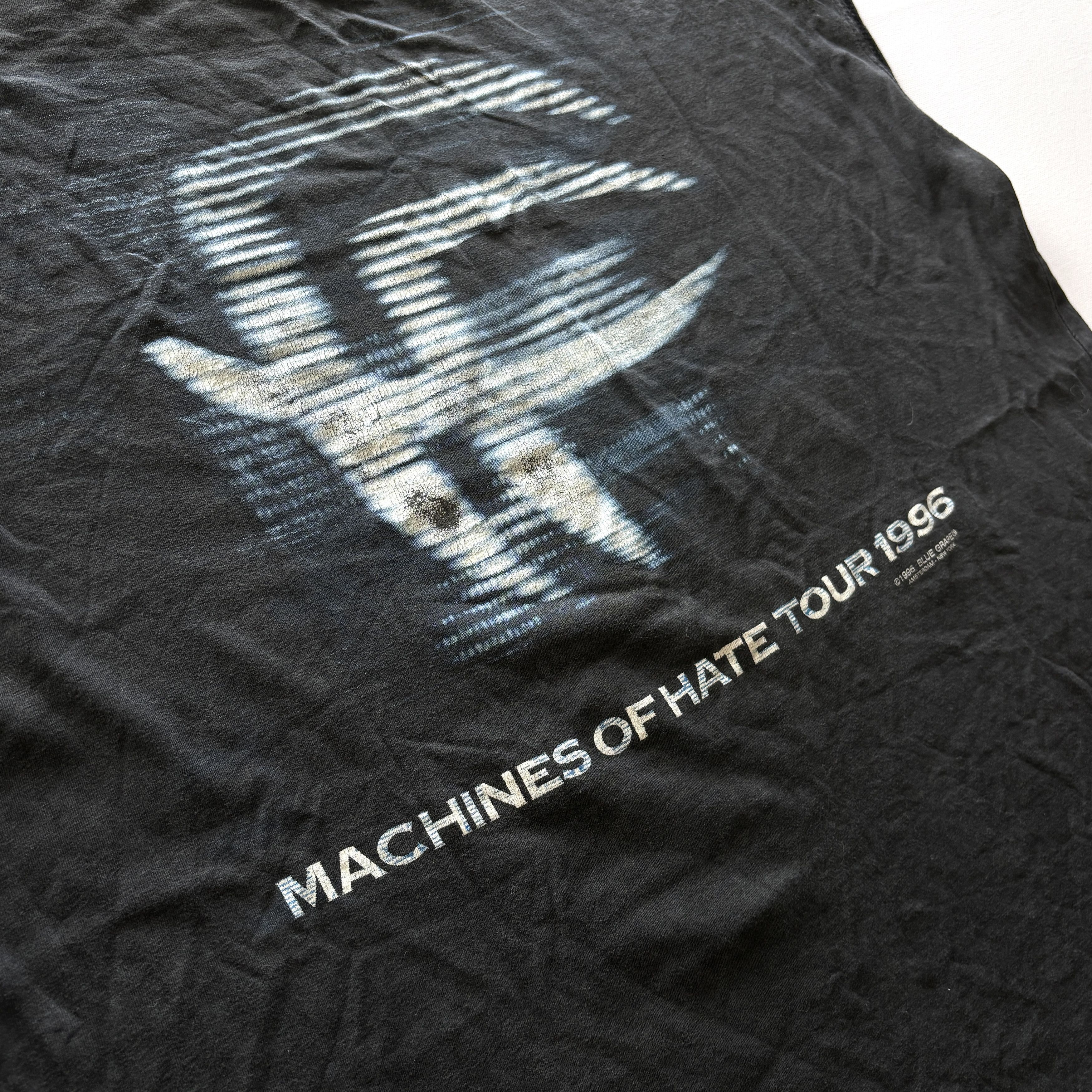 Gildan Fear Factory Machines of Hate Tour 1996 T-Shirt Tank Top Size US L / EU 52-54 / 3 - 8 Thumbnail