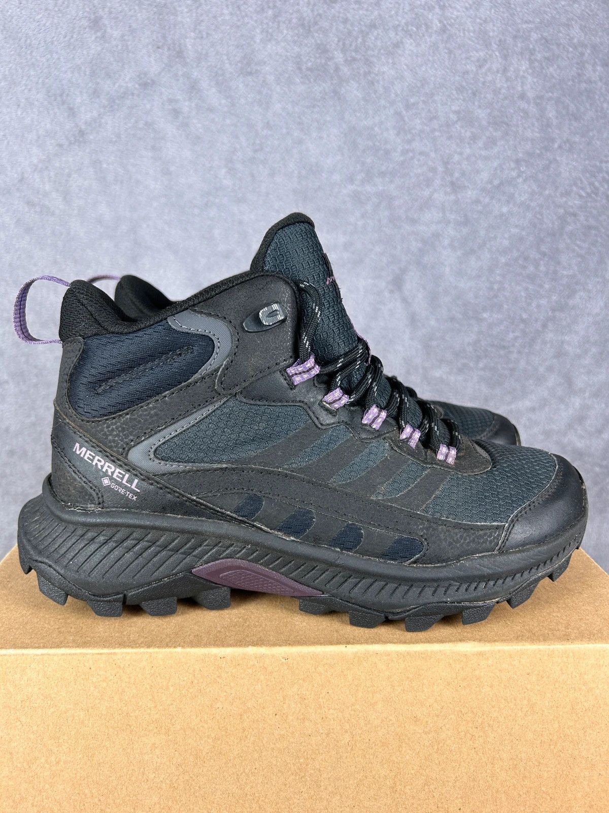 Merrell Marrell Gore-Tex Speed Strike 2 black hiking trekking Size US 7 / IT 37 - 5 Thumbnail
