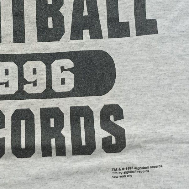 Band Tees × Vintage vintage eightball records NYC logo tshirt 90s Size US M / EU 48-50 / 2 - 2 Thumbnail