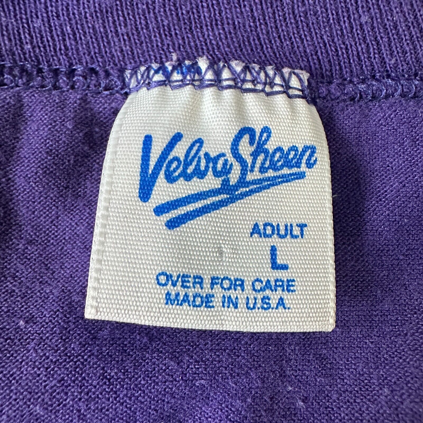 Velva Sheen Vintage Velva Sheen Disney Mickey T-Shirt Men’s L Purple Size US L / EU 52-54 / 3 - 6 Thumbnail