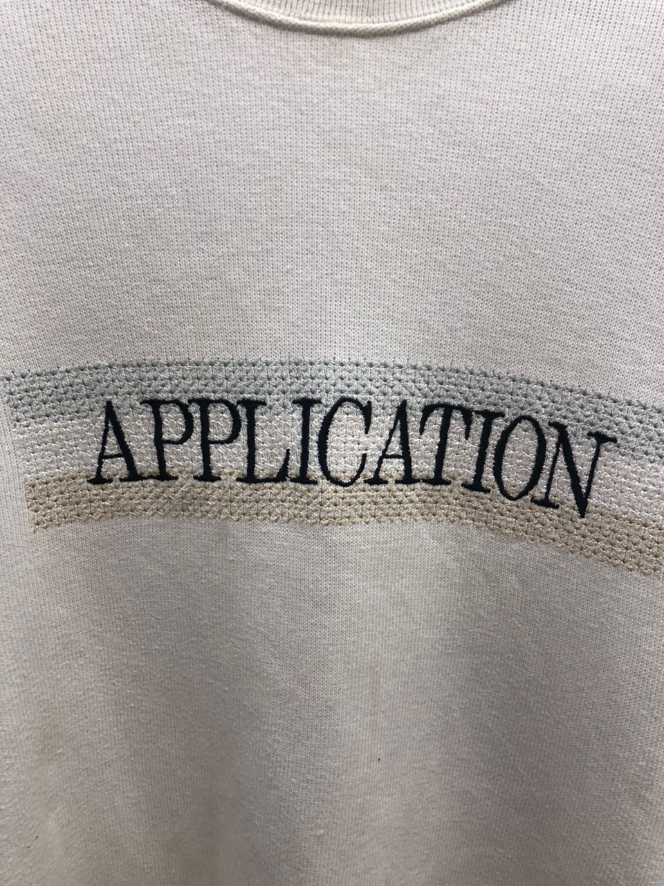 Japanese Brand Vintage Bobwilson knitwear sweater application Size US L / EU 52-54 / 3 - 2 Thumbnail