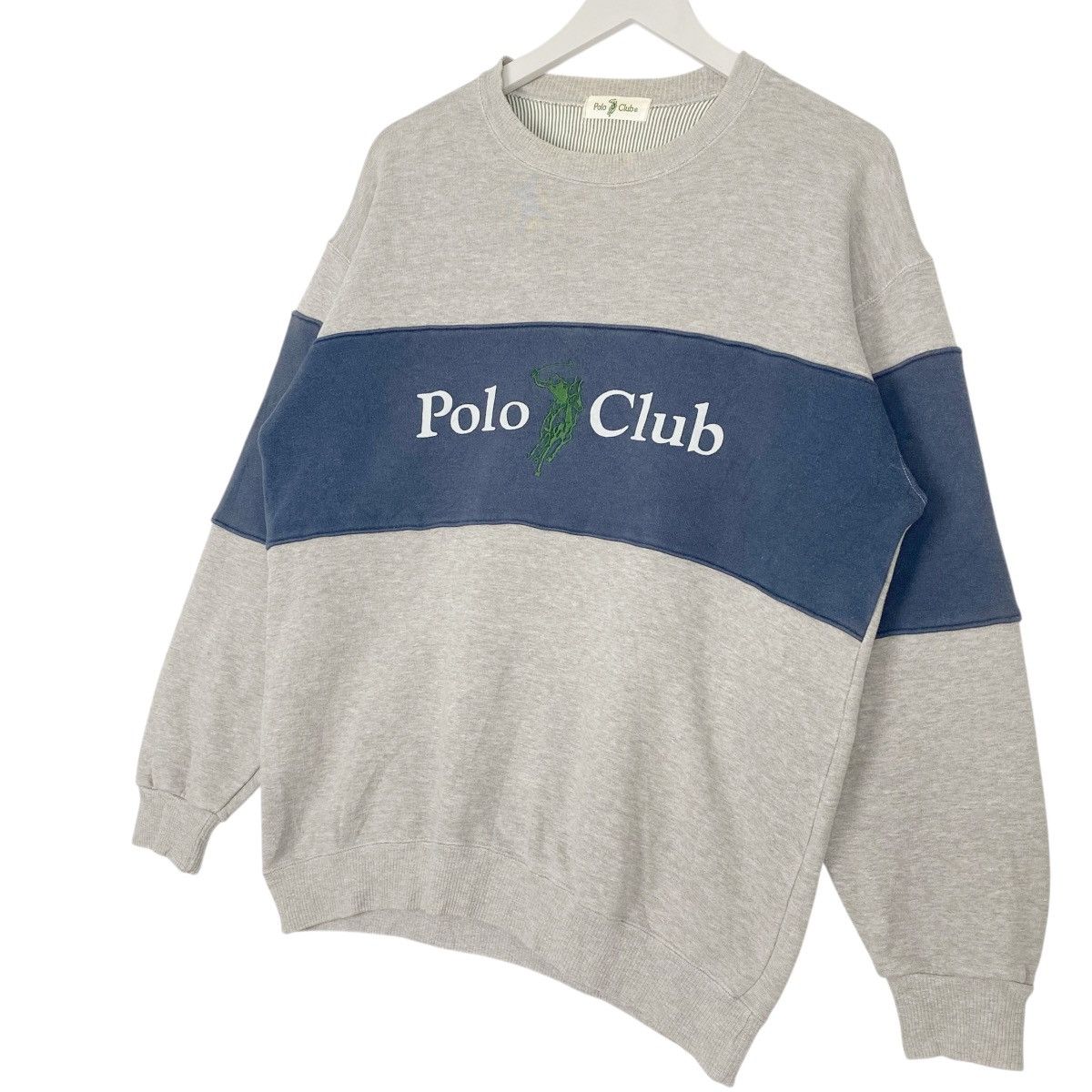 Other Vintage Polo Ralph Lauren Big Logo White/Blue Size M Size US M / EU 48-50 / 2 - 2 Thumbnail