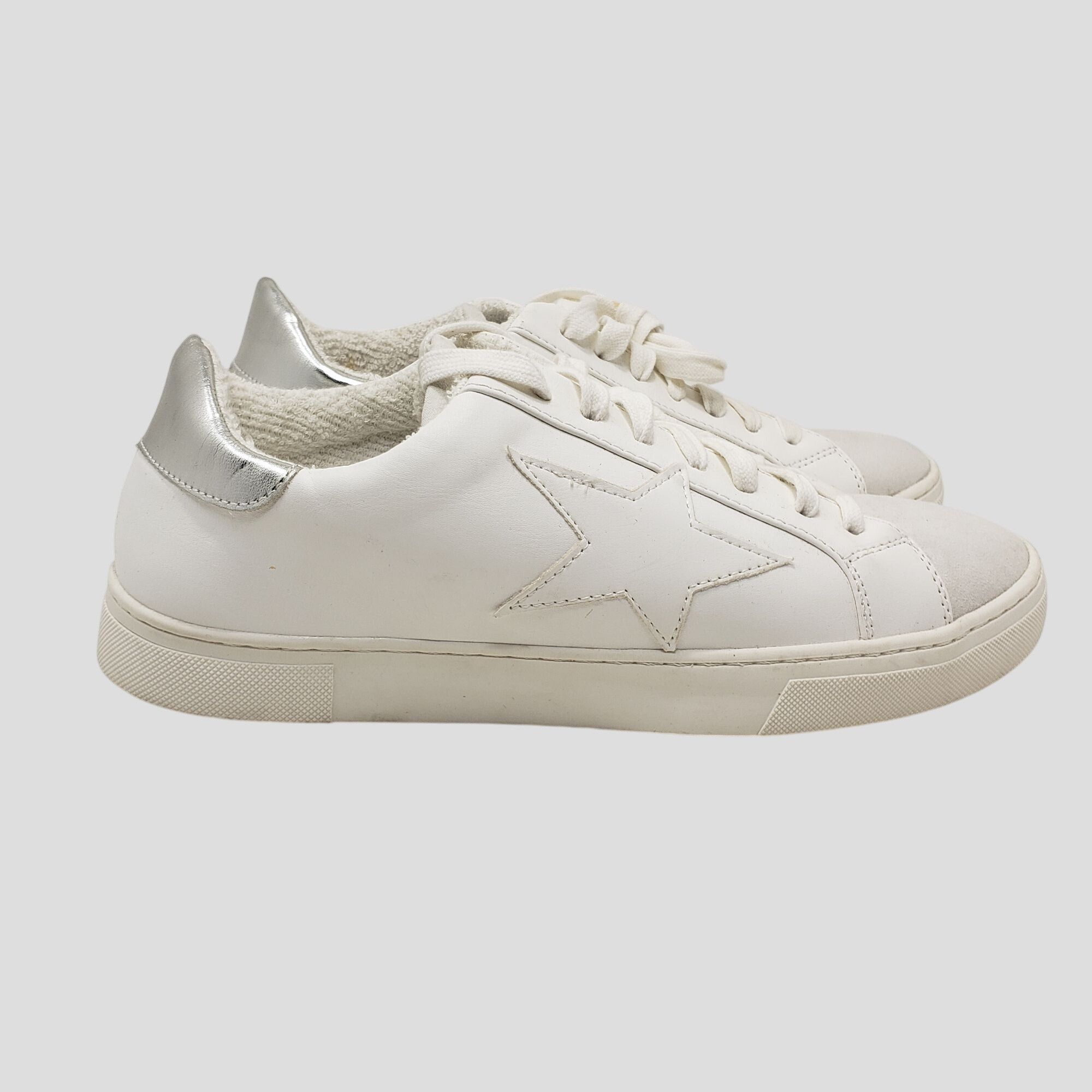 Steve Madden Steven New York by Steve Madden Leather Sneaker Size 9.5M Size US 9.5 / IT 39.5 - 4 Thumbnail