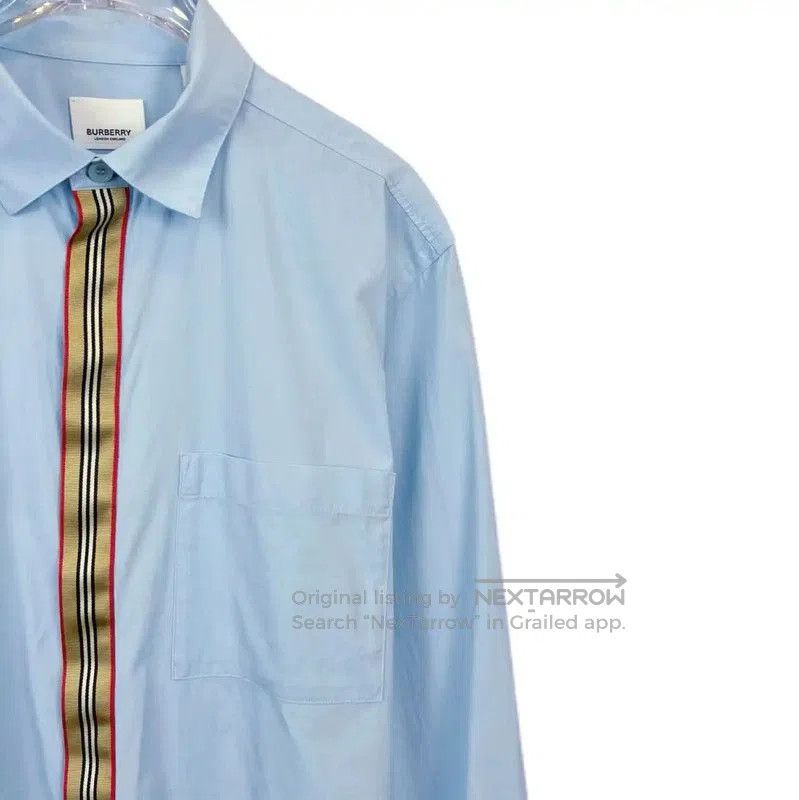 Burberry Burberry Women's M Blue Long Sleeve Shirt. Size M / US 6-8 / IT 42-44 - 3 Thumbnail