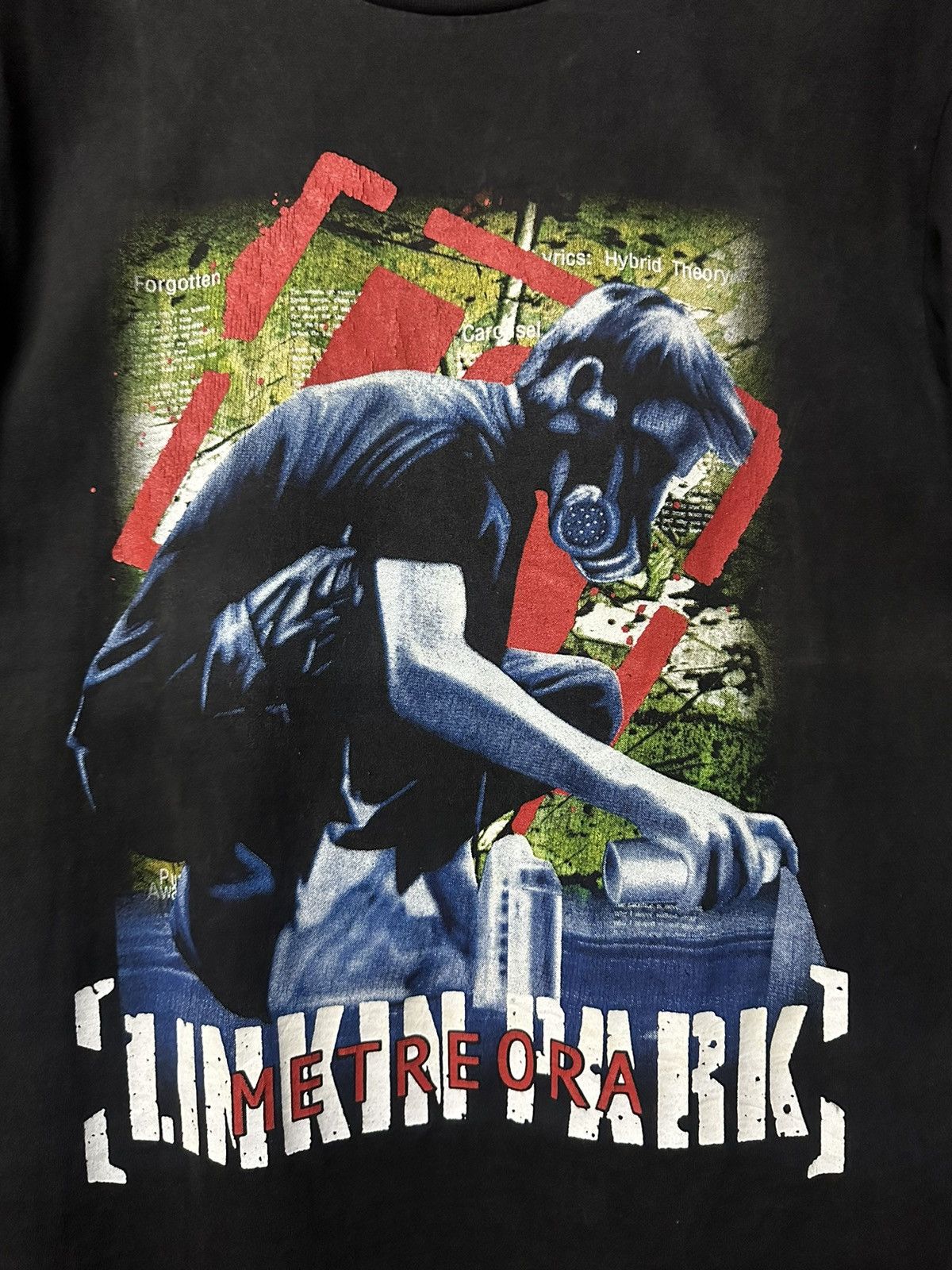 Band Tees × Vintage Vintage Linkin Park Metreora Sun Faded Tee Size US L / EU 52-54 / 3 - 2 Thumbnail