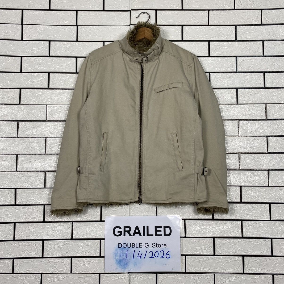 Japanese Brand 📌Vintage Deck Jacket Inapt Blanket Shearling Issey Miyake Size US M / EU 48-50 / 2 - 1 Thumbnail