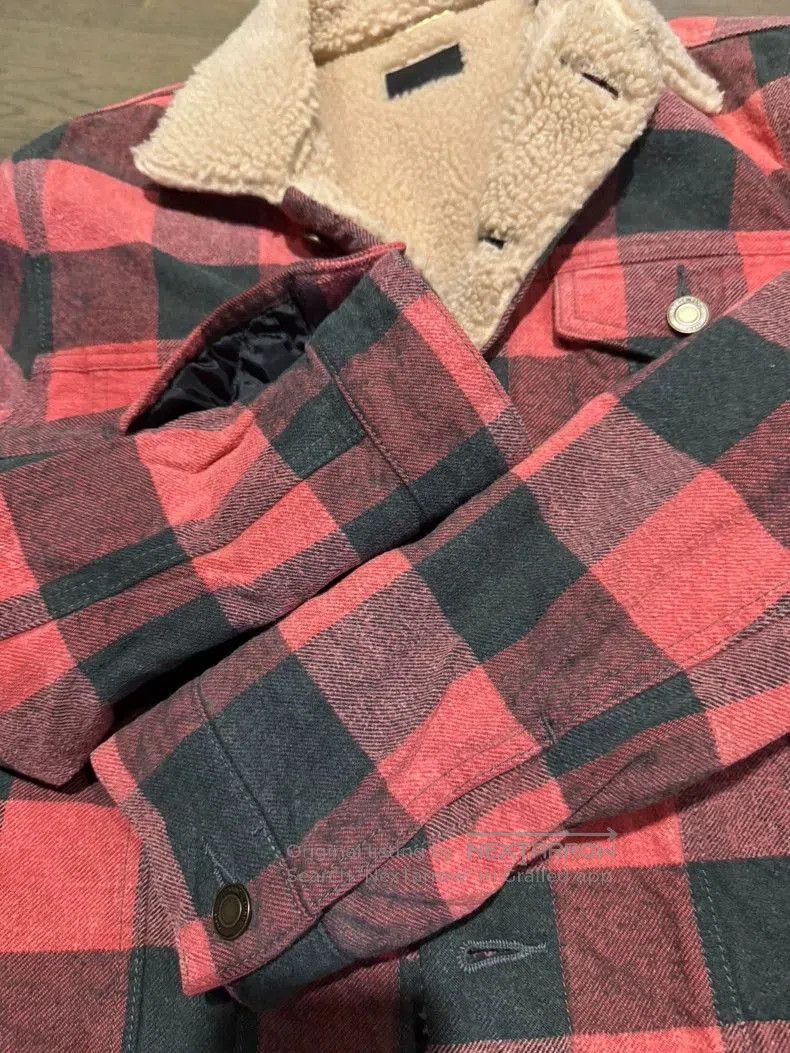 Saint Laurent Paris Saint Laurent Paris Lamb wool plaid jacket. Size US S / EU 44-46 / 1 - 7 Thumbnail