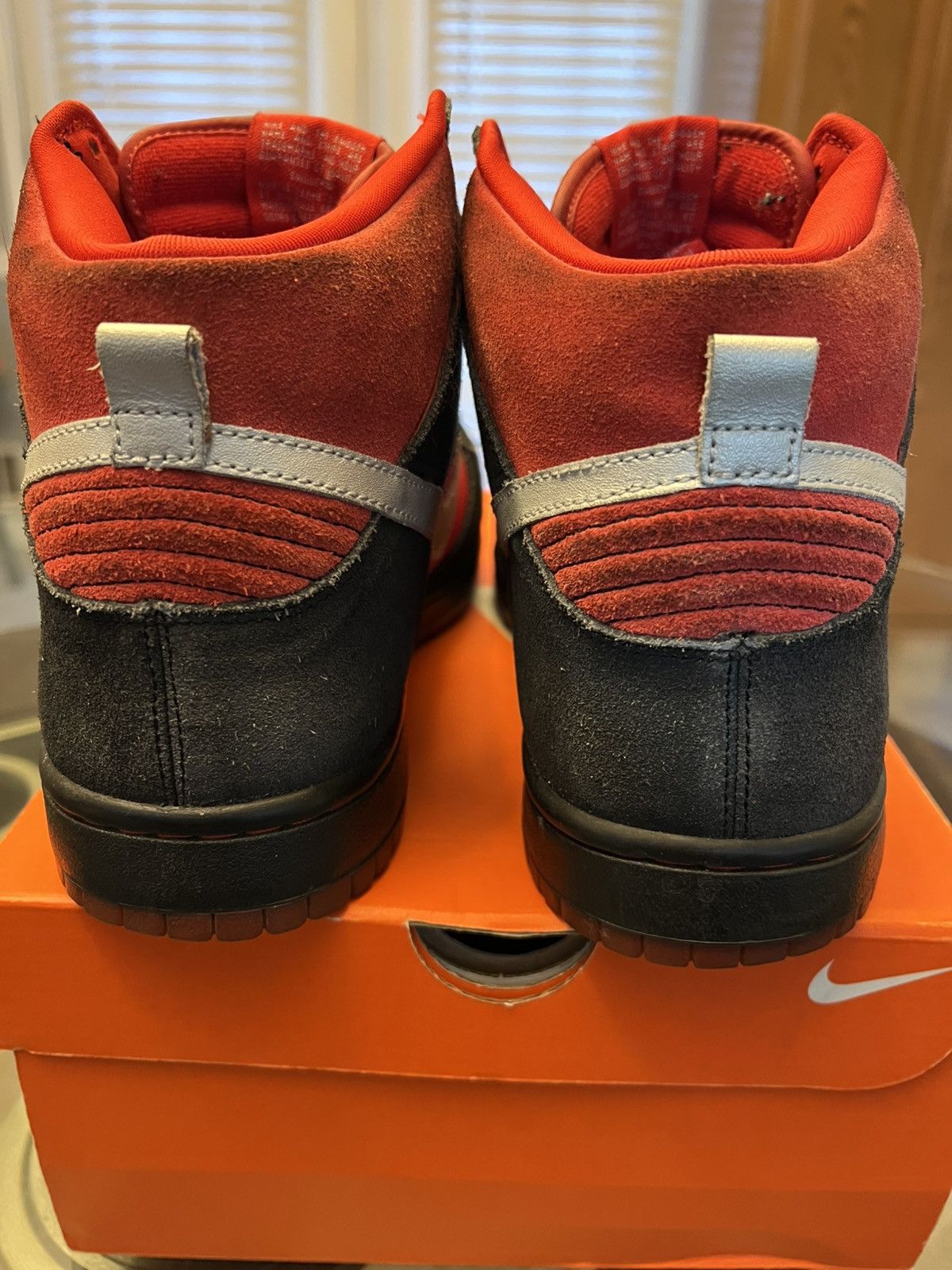 Nike Nike Dunk High Pro SB “Sport Red” Size US 10 / EU 43 - 6 Thumbnail