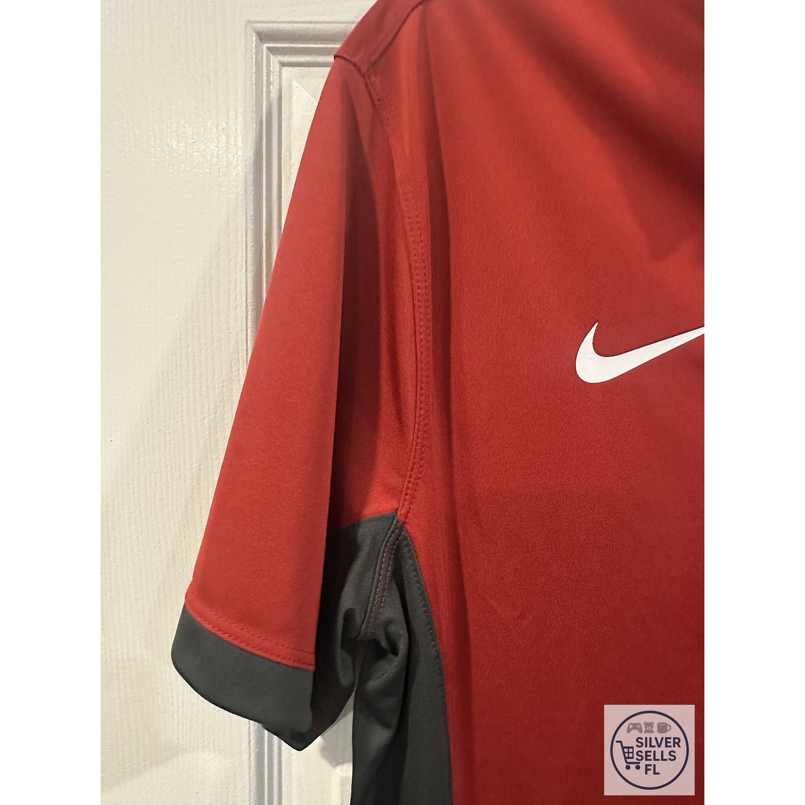 Nike Nike Alabama Crimson Tide Red Dri-FIT Polo Shirt Large Size US L / EU 52-54 / 3 - 3 Thumbnail