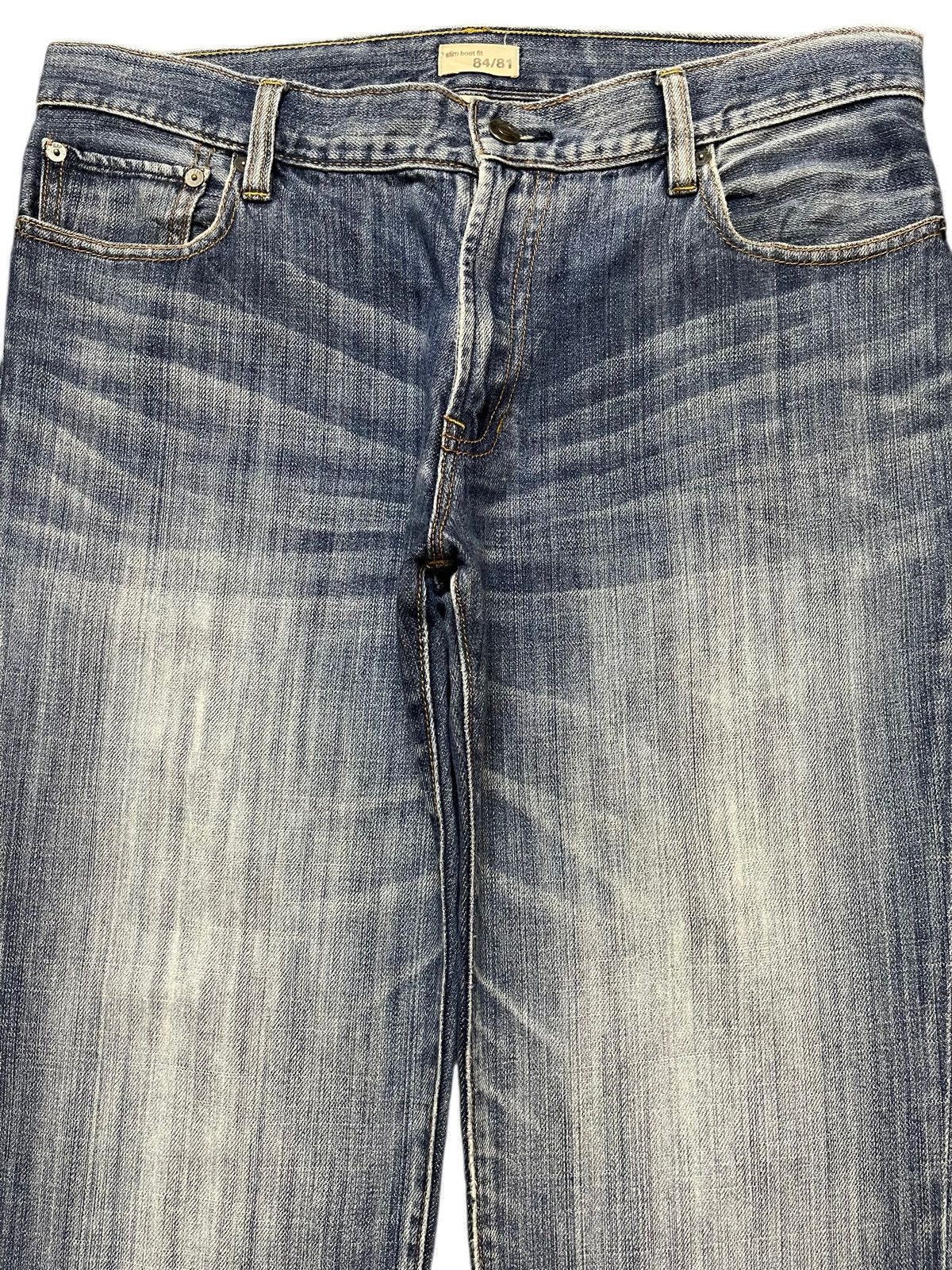 Gap Vintage Gap Blue Faded Wash Whisker Wide Leg Baggy Jeans Size US 34 / EU 50 - 3 Thumbnail