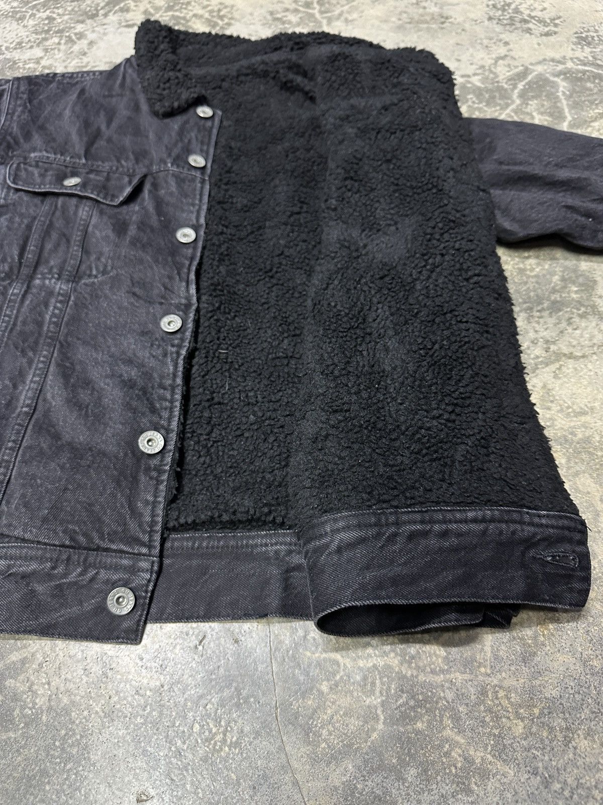 GU Crazy Rare GU Furr Denim Jacket Size US XL / EU 56 / 4 - 8 Thumbnail