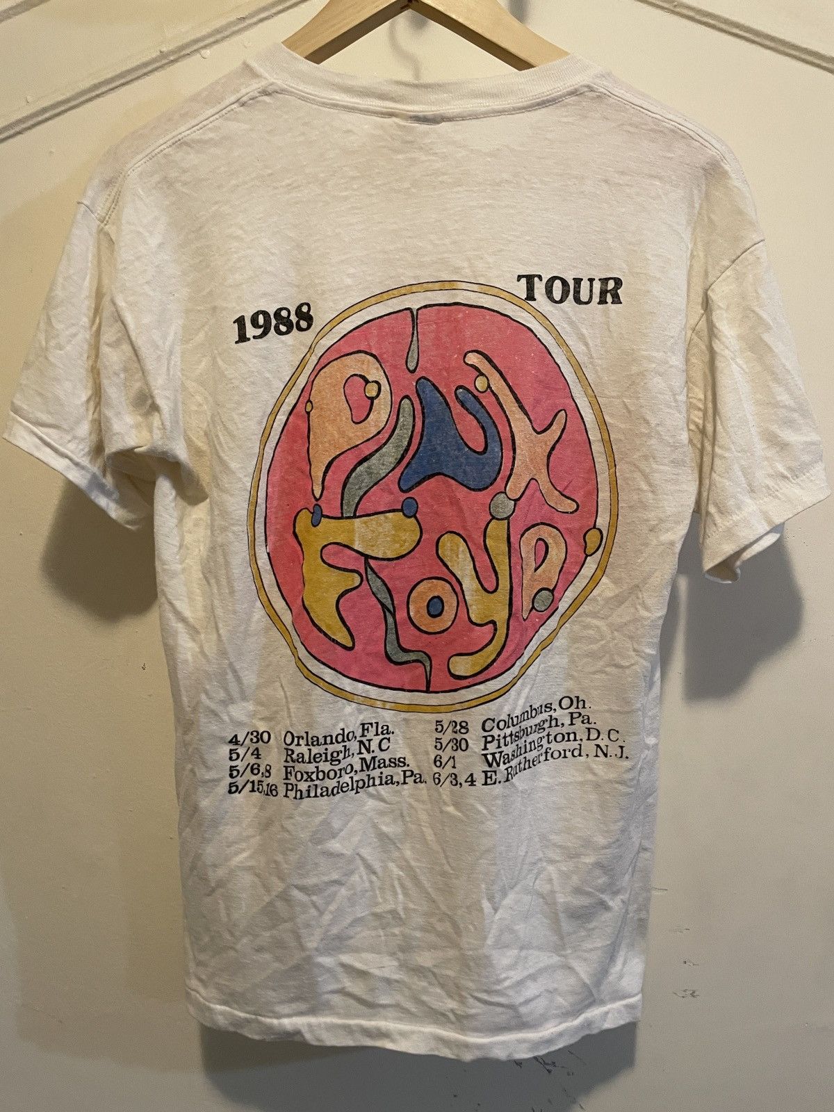 Vintage 1988 Pink Floyd A Momentary Lapse of Reason Tour Sz S Size US S / EU 44-46 / 1 - 2 Thumbnail