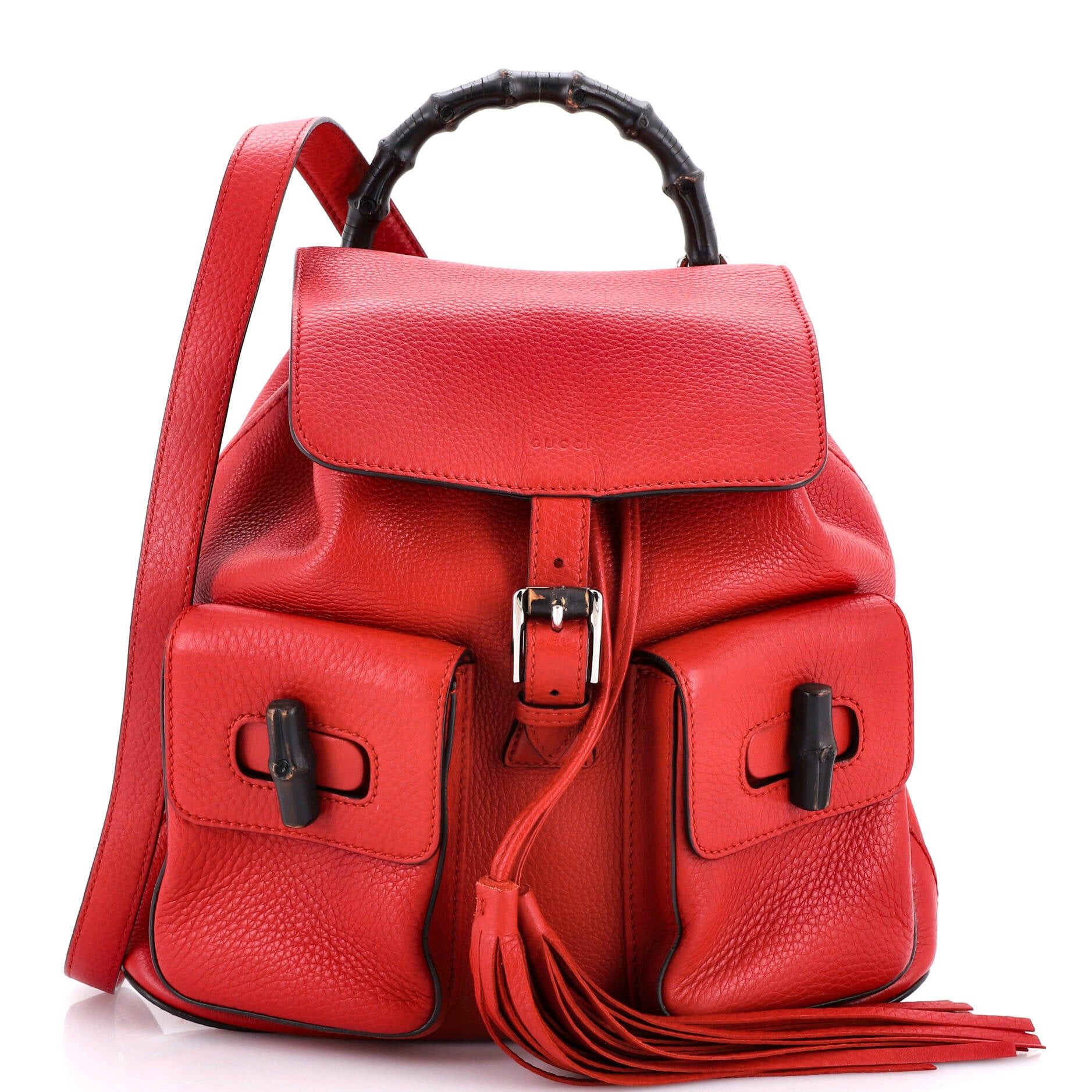 Gucci Bamboo Tassel Backpack Size ONE SIZE - 1 Thumbnail