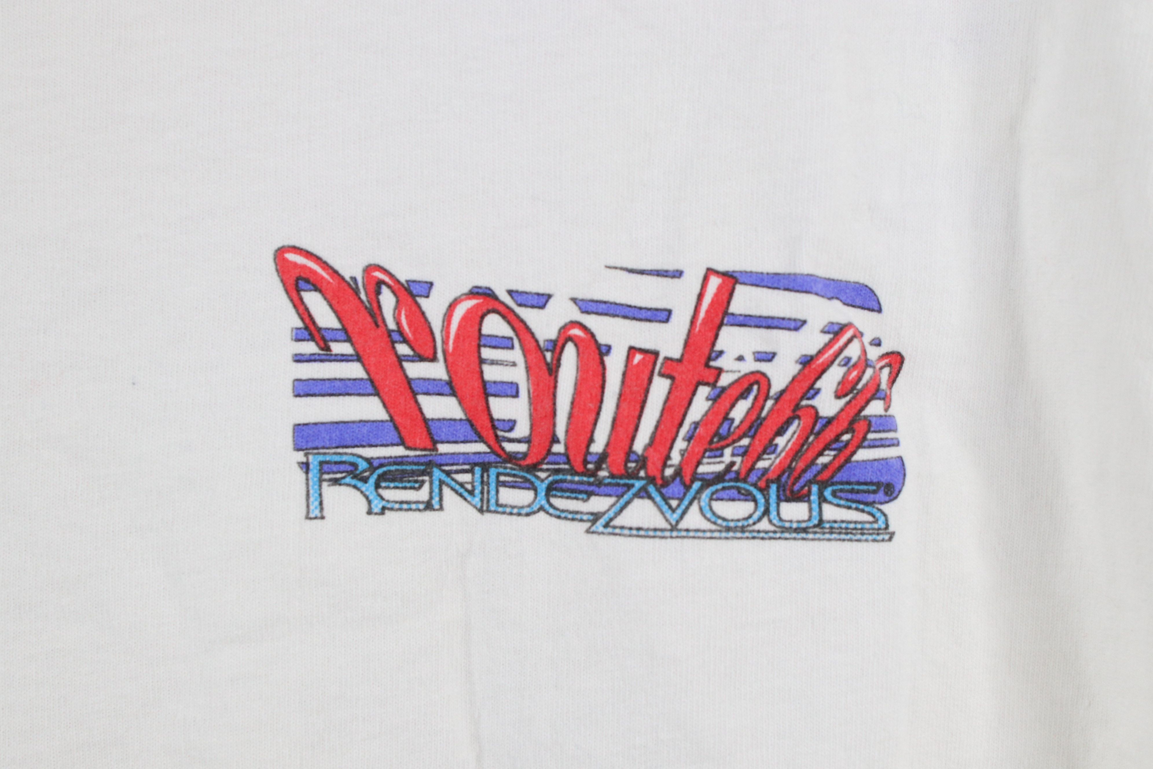 Vintage Vintage 90s Route 66 Rendezvous Car Show T-Shirt White Size US L / EU 52-54 / 3 - 4 Thumbnail