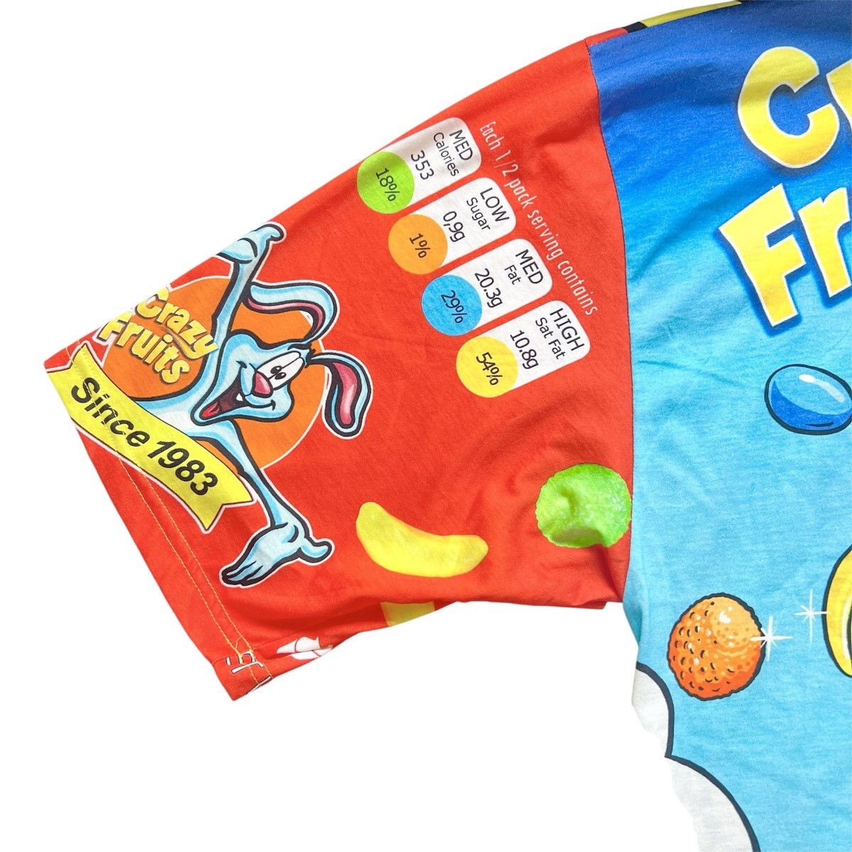 Moschino MOSCHINO CRAZY FRUITS T-SHIRT PRINT jeremy scott tshirt Size US XL / EU 56 / 4 - 7 Thumbnail