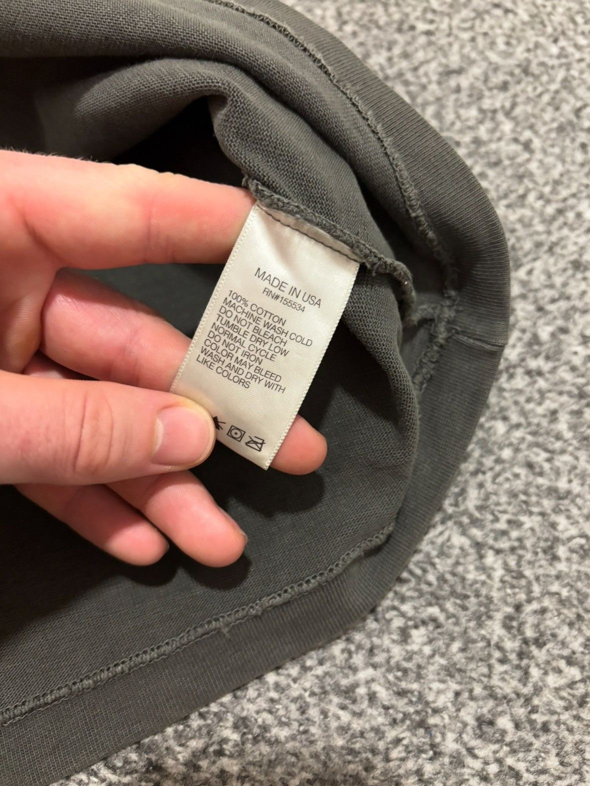 Yeezy Yeezy Season 6 Washed Core Longsleeve Size US M / EU 48-50 / 2 - 6 Thumbnail
