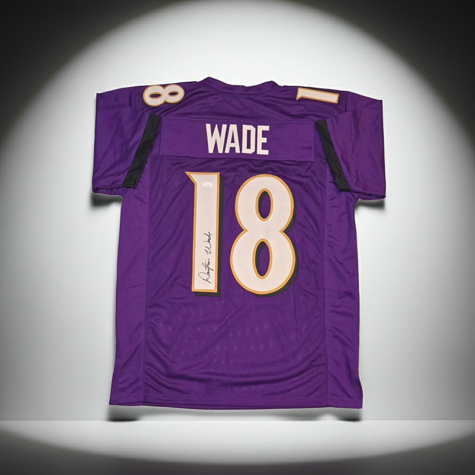 Other Dayton Wade Signed Custom Football Jersey With COA (XL) Size ONE SIZE - 1 Thumbnail