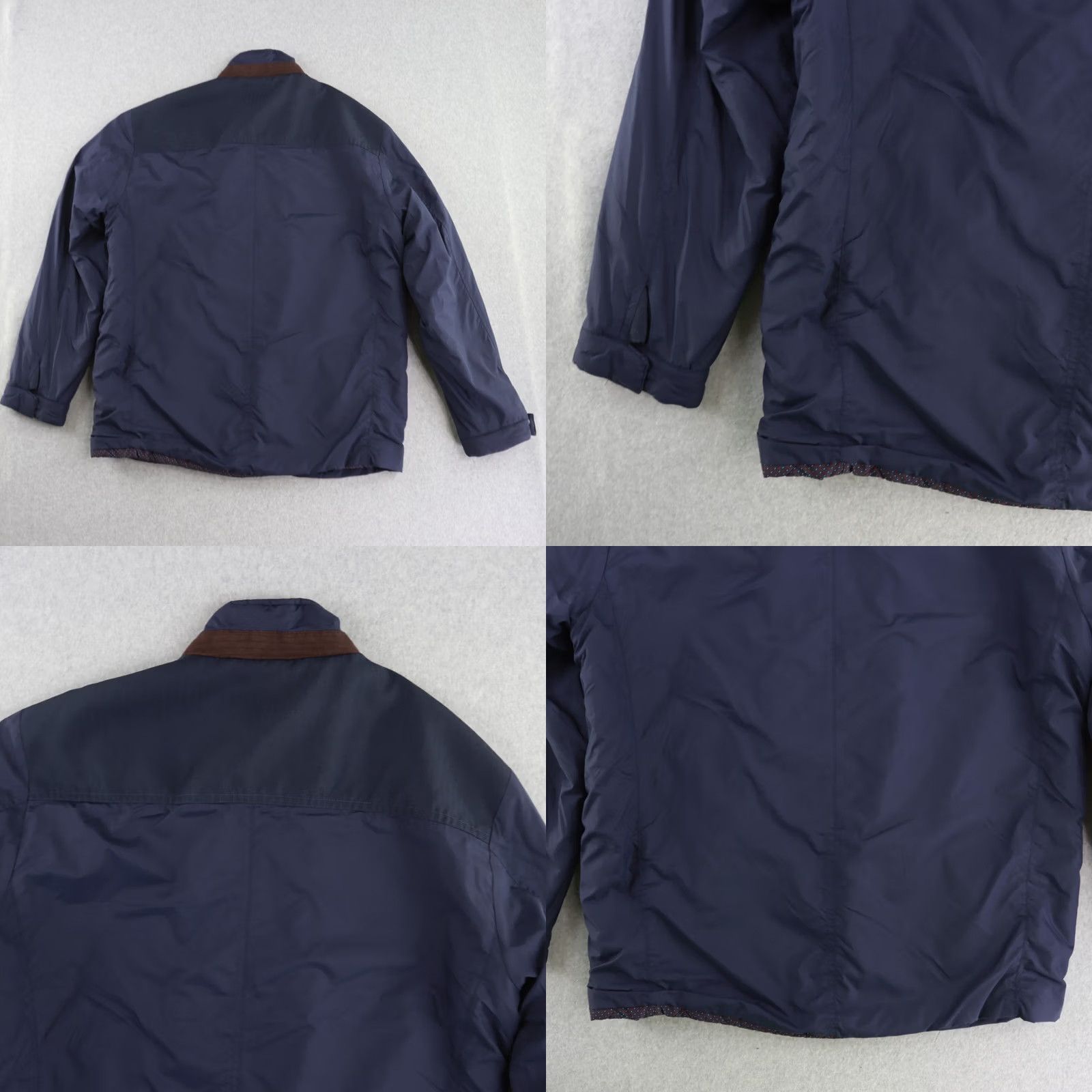 UNTUCKit UNTUCKit Adult Medium Lanson Blue FullZip Handsome Lightweight Utility Jacket Size US M / EU 48-50 / 2 - 9 Thumbnail