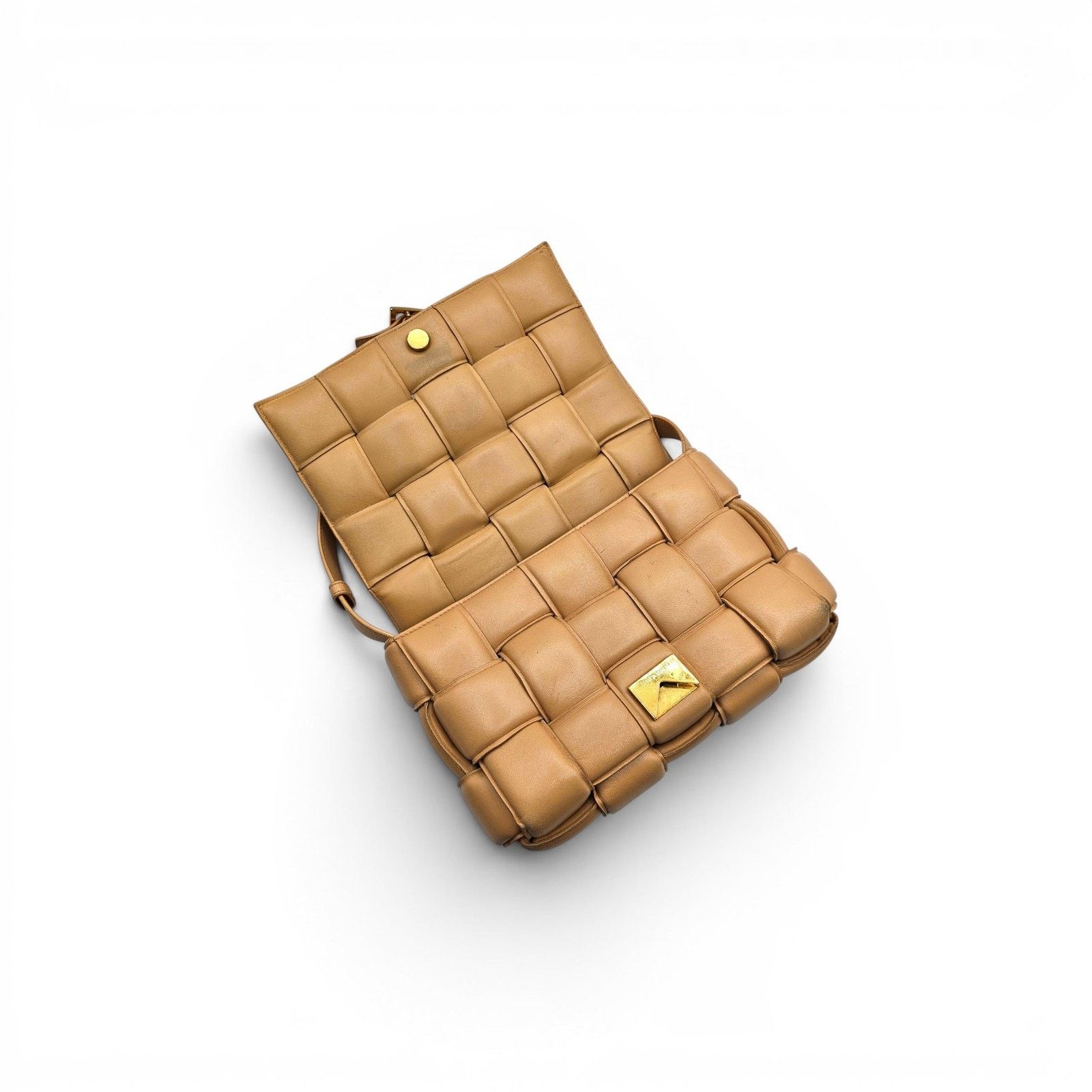 Bottega Veneta Padded Cassette Crossbody Bag Brown Size ONE SIZE - 4 Thumbnail