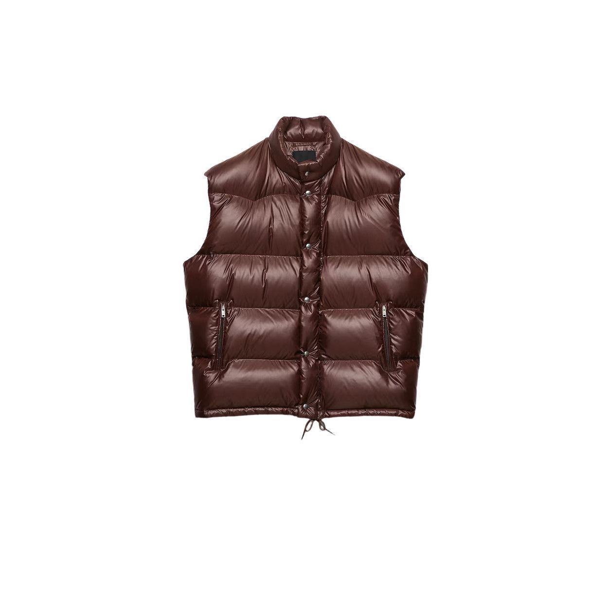 Prada PRADA $3200 Cocoa Brownv Re-Nylon Down Vest New & Authentic Size US M / EU 48-50 / 2 - 1 Preview