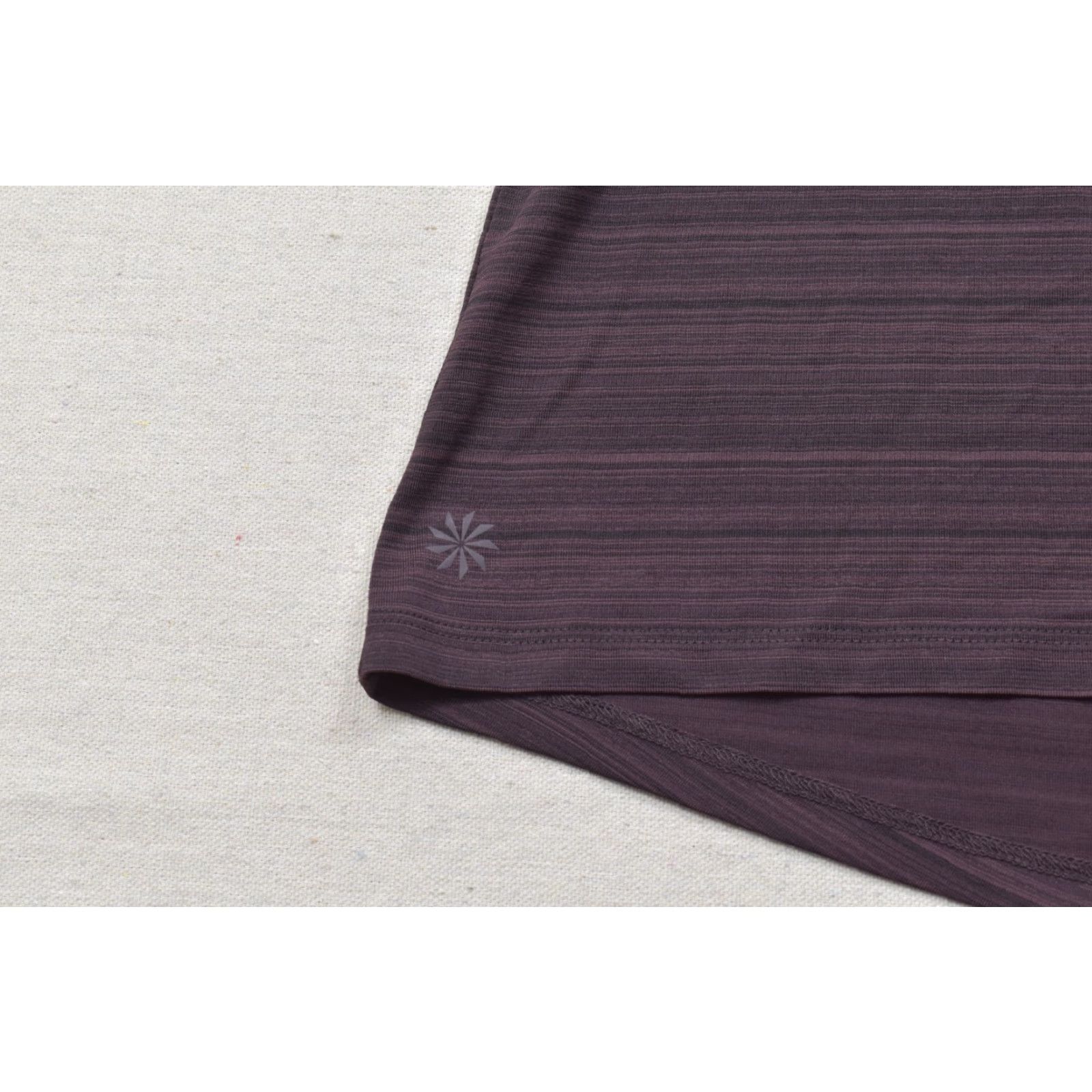 Athleta Athleta Tank XS Purple Striped Racerback Built-in Shelf Bra Polyester Sleeveless Scoop Neck Casual Women Size XS / US 0-2 / IT 36-38 - 6 Thumbnail