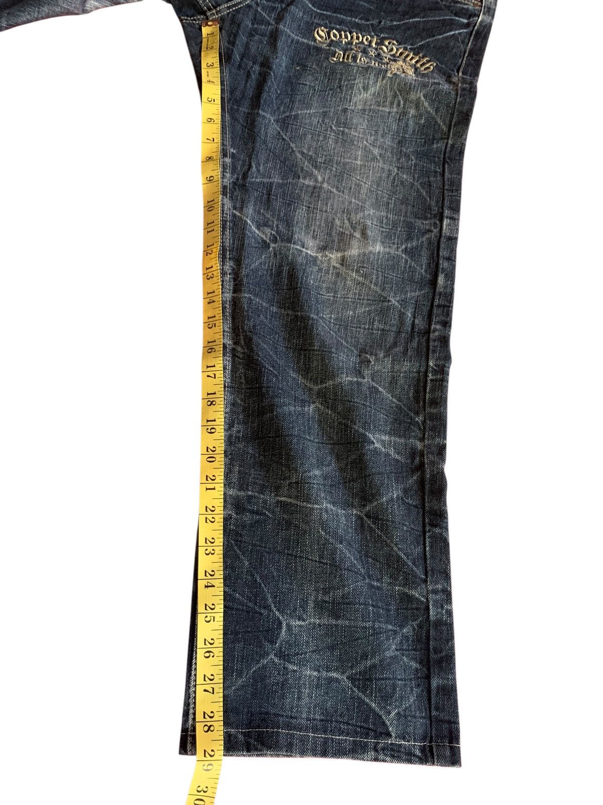 If Six Was Nine Copper Smith Embroidered Wings Faded Clawmark Vintage Size US 37 - 19 Thumbnail
