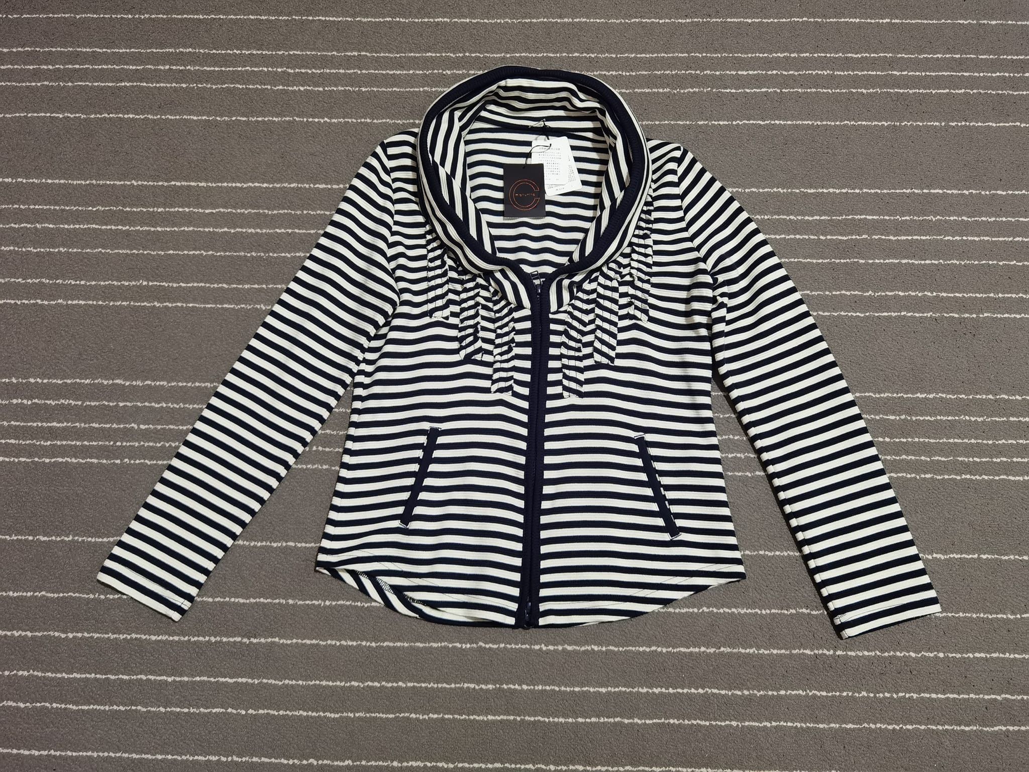 Japanese Brand maturita designer black and white woman jacket XS 2040 Size XS / US 0-2 / IT 36-38 - 3 Thumbnail