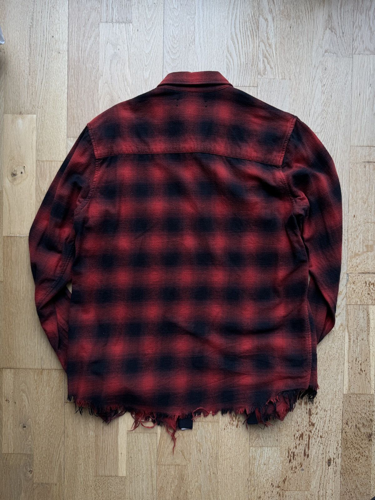Amiri Amiri Distressed Flannel Size US S / EU 44-46 / 1 - 4 Thumbnail