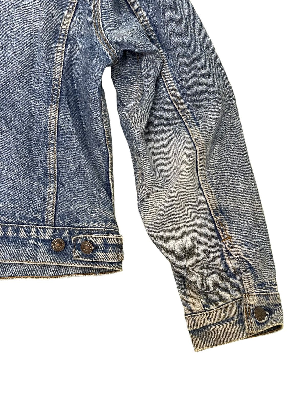 Levi's Vintage Clothing Vtg 1987 Levi’s Denim Trucker Jacket Flannel Lining 6🟩0 Size US S / EU 44-46 / 1 - 11 Thumbnail